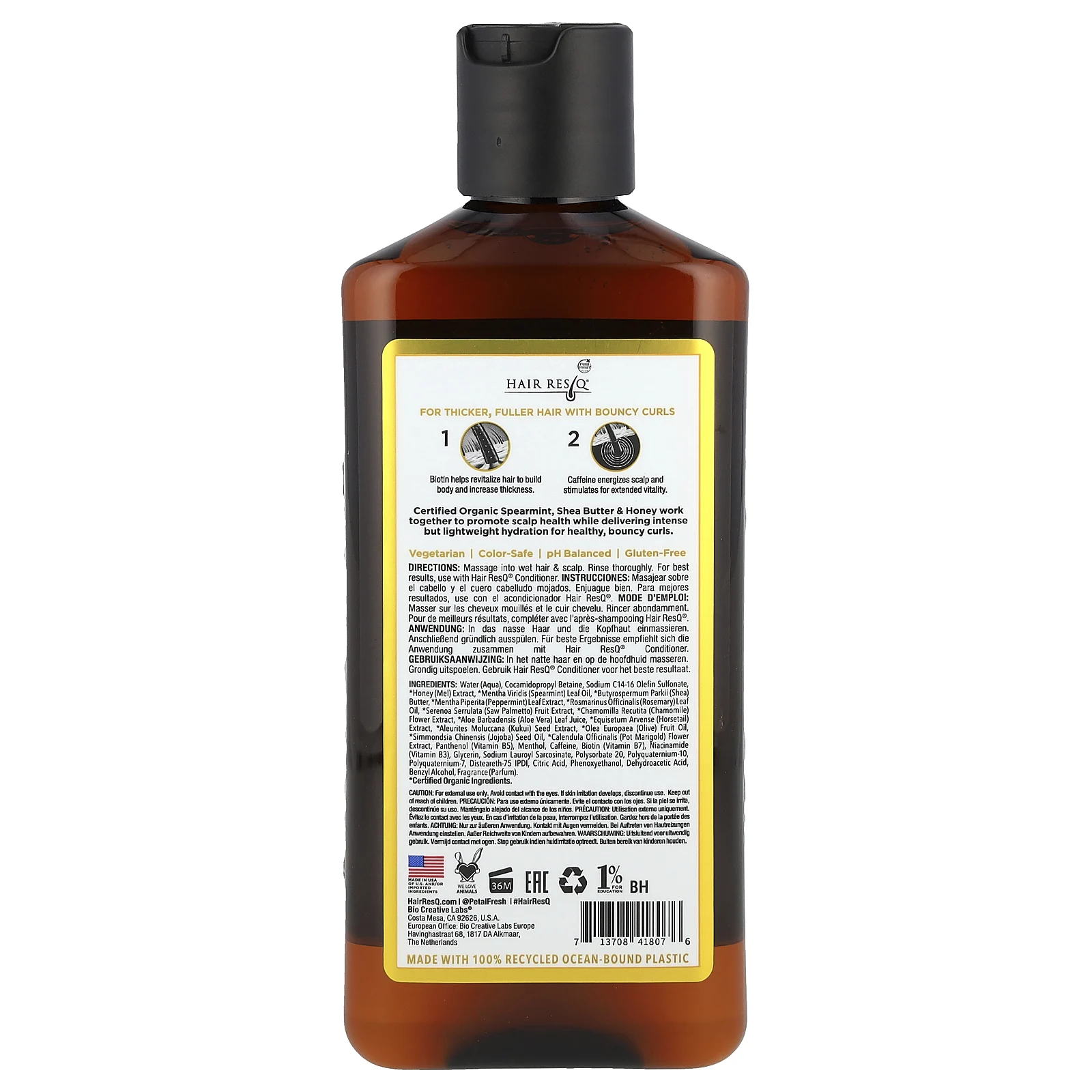 Petal Fresh, Hair ResQ® Thickening Treatment, биотиновый шампунь, 355 мл (12 жидк. унц.)