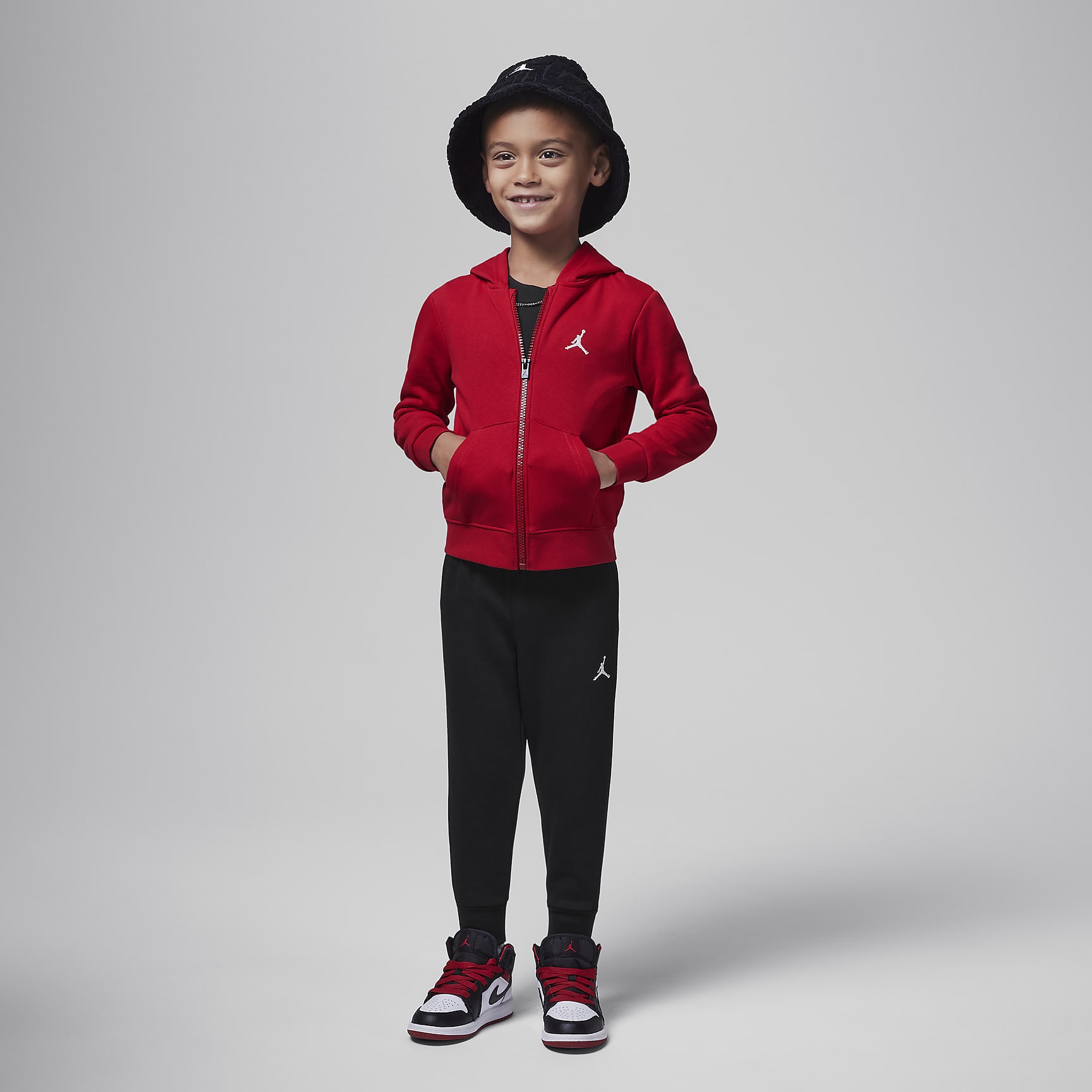 Jordan Brooklyn Fleece Toddler 2-Piece Full-Zip Hoodie Set