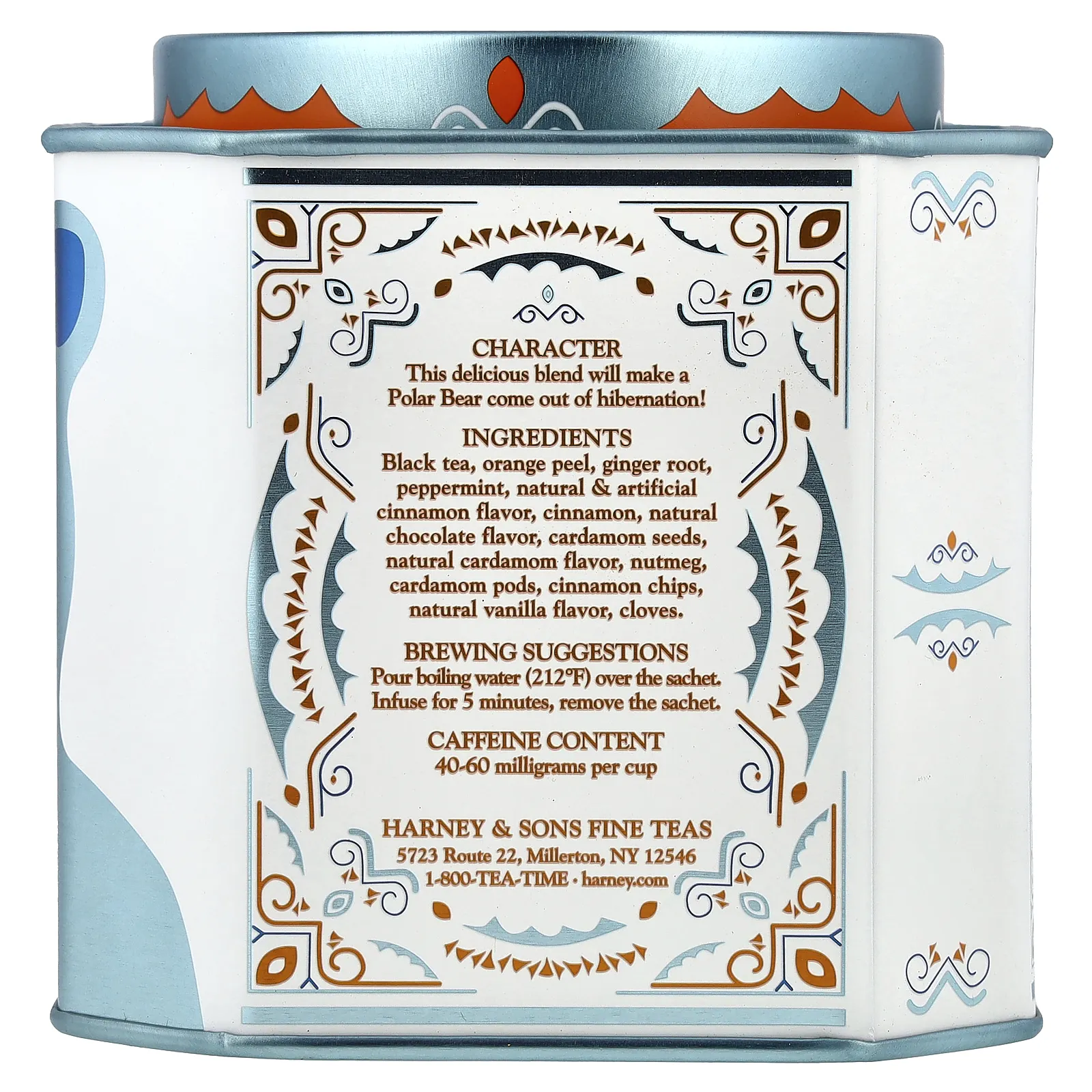 Harney & Sons, черный чай, шоколад и корица, 30 пакетиков, 75 г (2,67 унции)