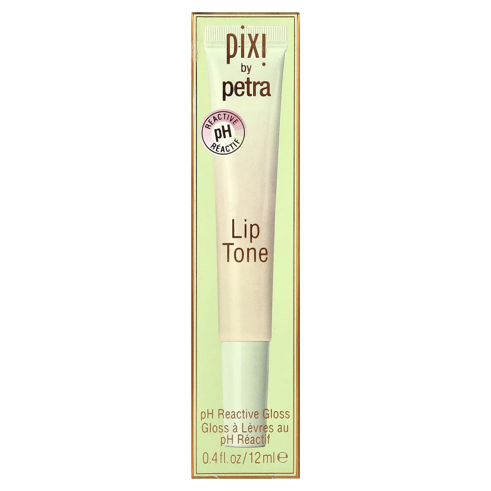 Pixi Beauty, тон для губ, восстанавливающий уровень pH, блеск с золотом, 12 мл (0,4 жидк. унции)
