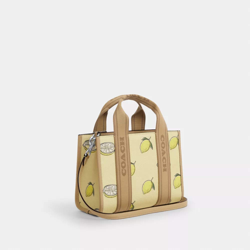 Сумка COACH Smith Tote Bag 24 With Lemon Print