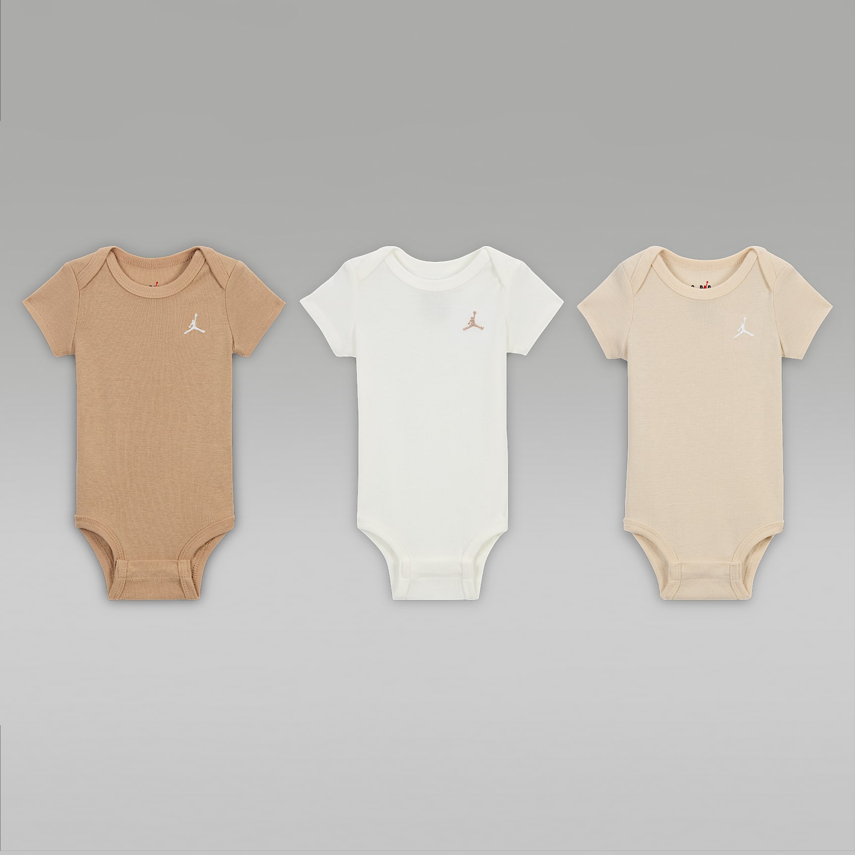 Jordan Everyday Essentials Baby Bodysuits (3-Pack)