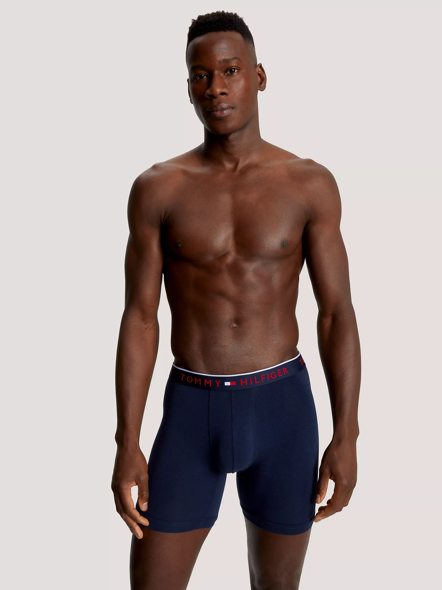 Мужское нижнее белье Tommy Hilfiger, Комплект из 3 эластичных боксеров класса люкс