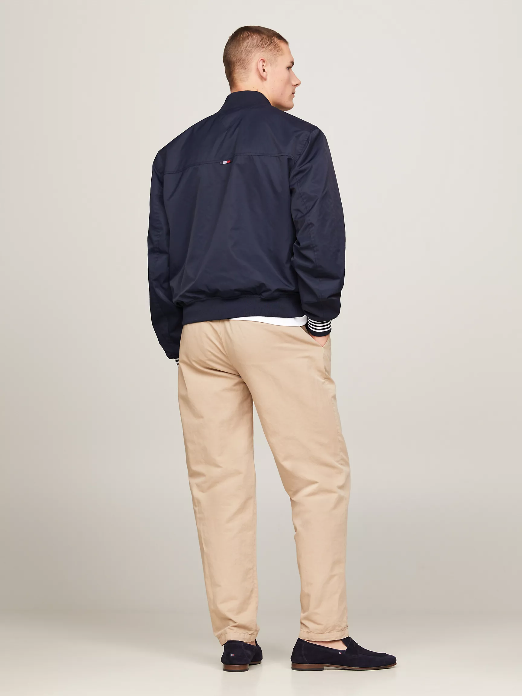 Мужская куртка Tommy Hilfiger, Двусторонняя водоотталкивающая бомбер-куртка