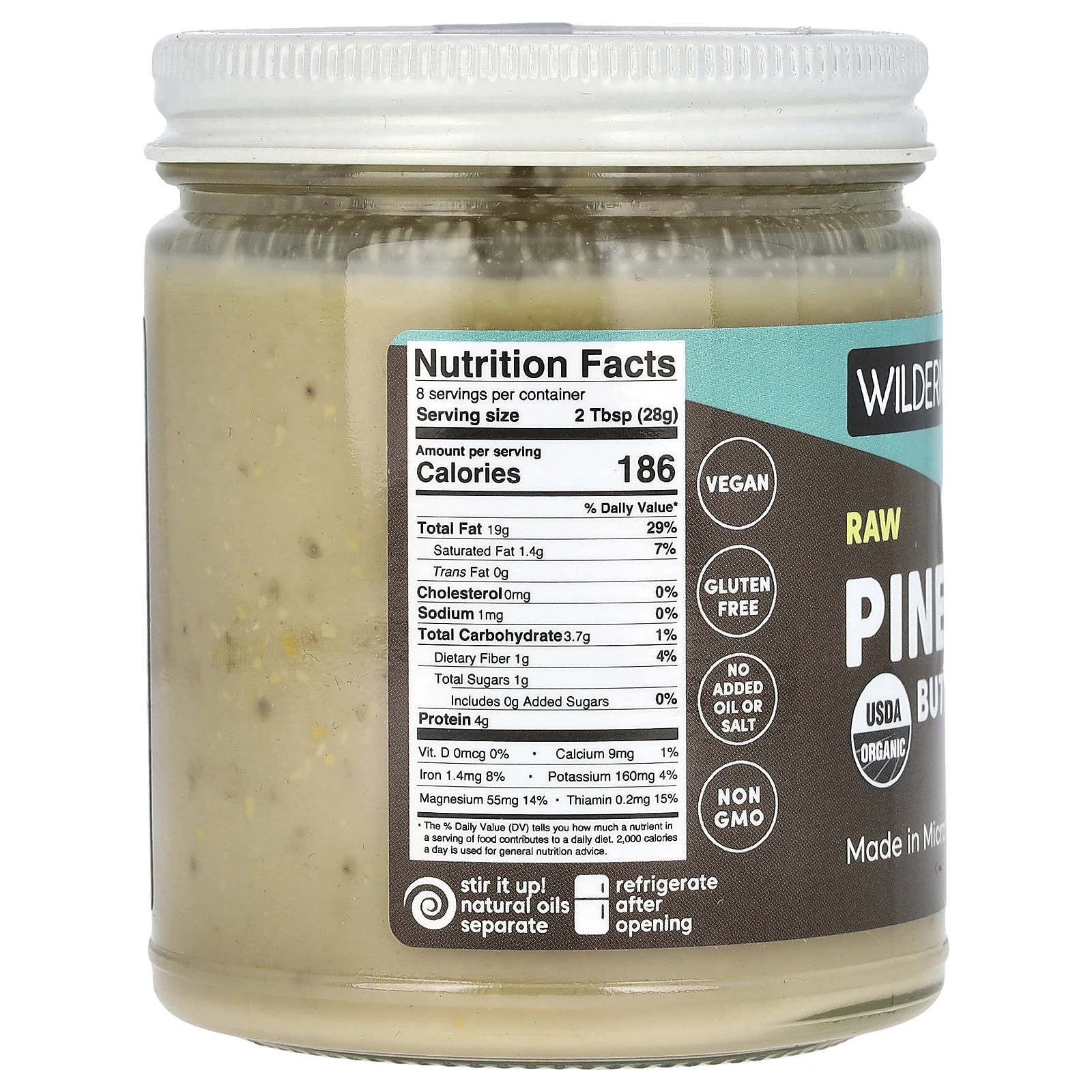 Wilderness Poets, Необработанная паста из кедровых орехов, 227 г (8 унций)