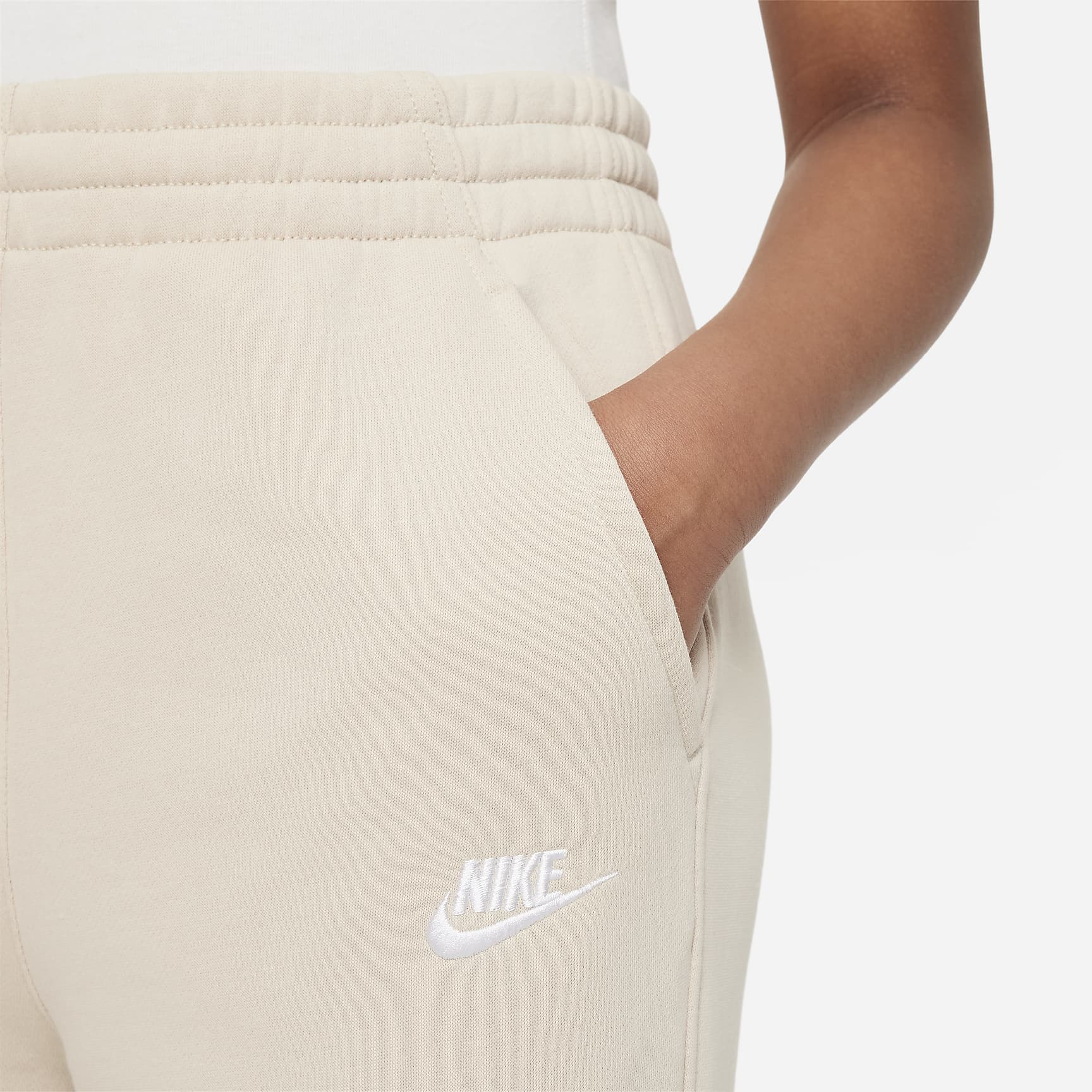 Nike Sportswear Club Fleece Big Kids' (Girls') Wide-Leg Pants