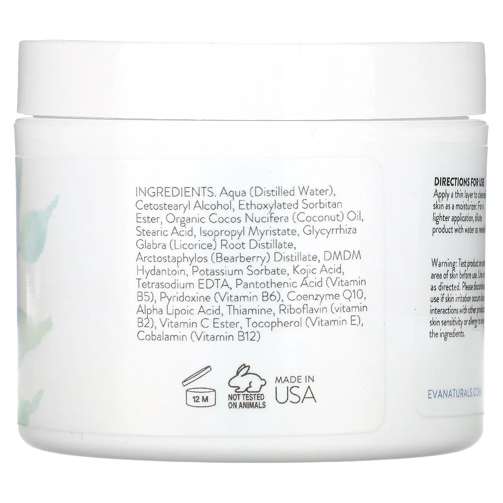 Eva Naturals, Крем для осветления кожи, 4 унции