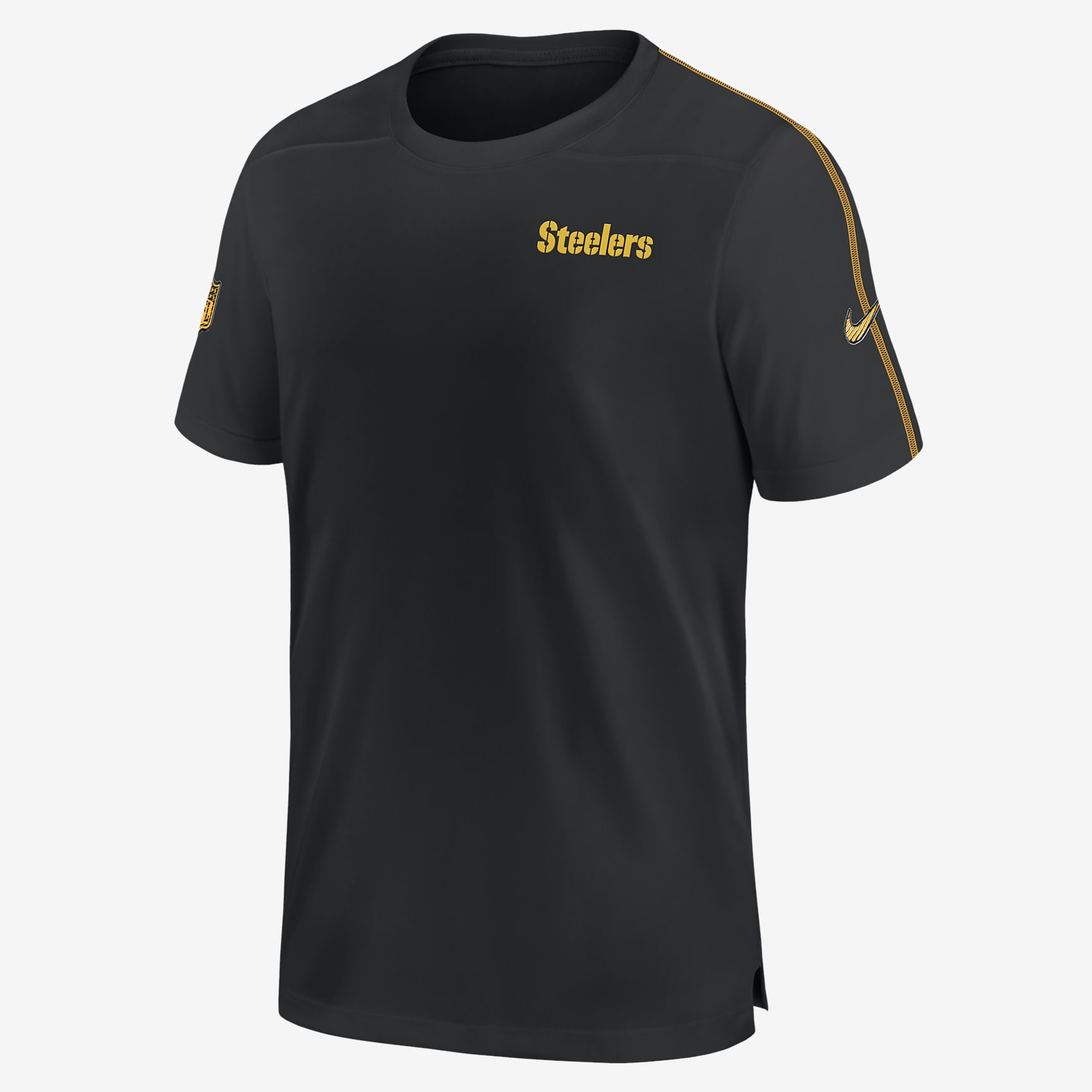 Pittsburgh Steelers Sideline Coach Men's Nike Dri-FIT NFL Top