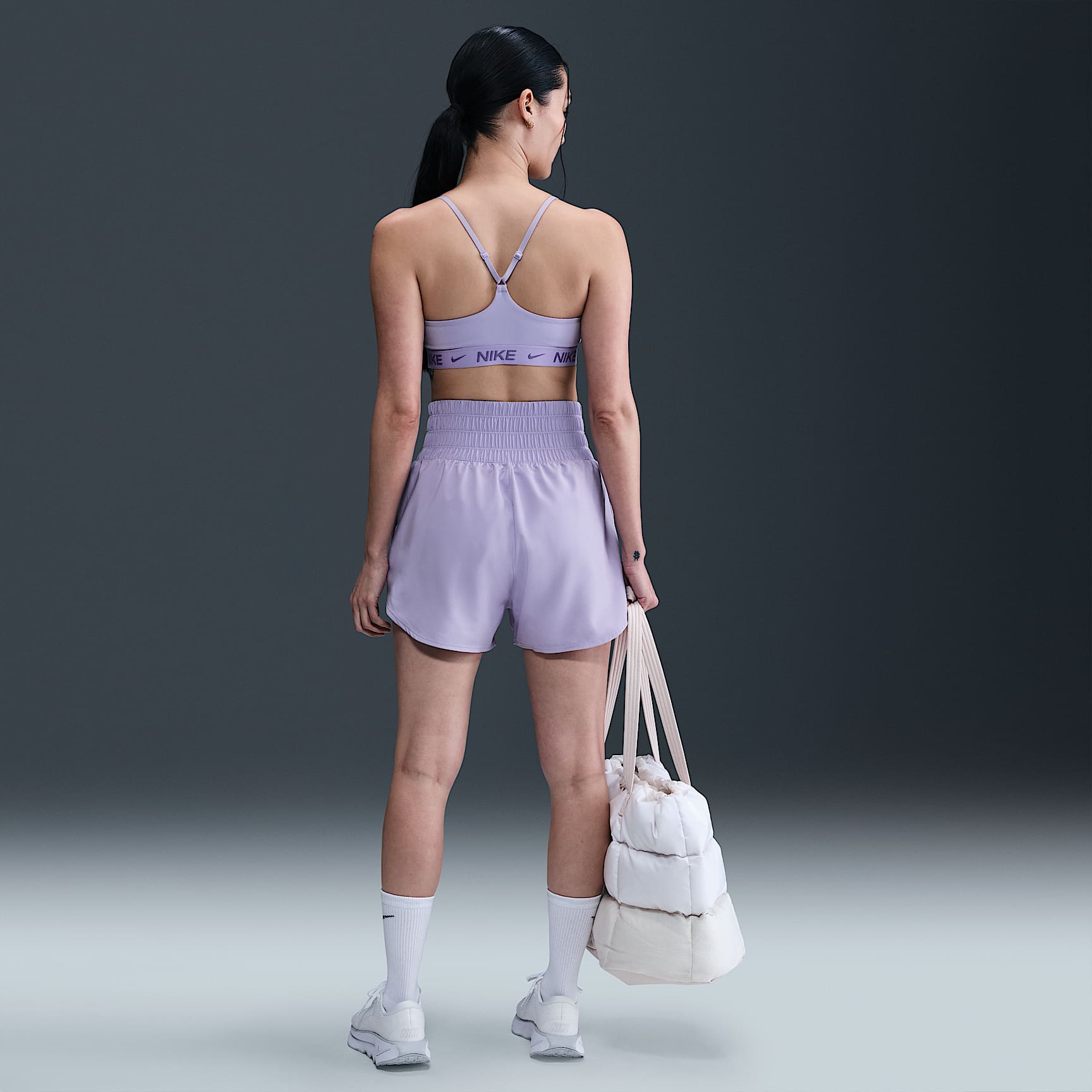 Nike One Women's Dri-FIT Ultra High-Waisted 3" Brief-Lined Shorts