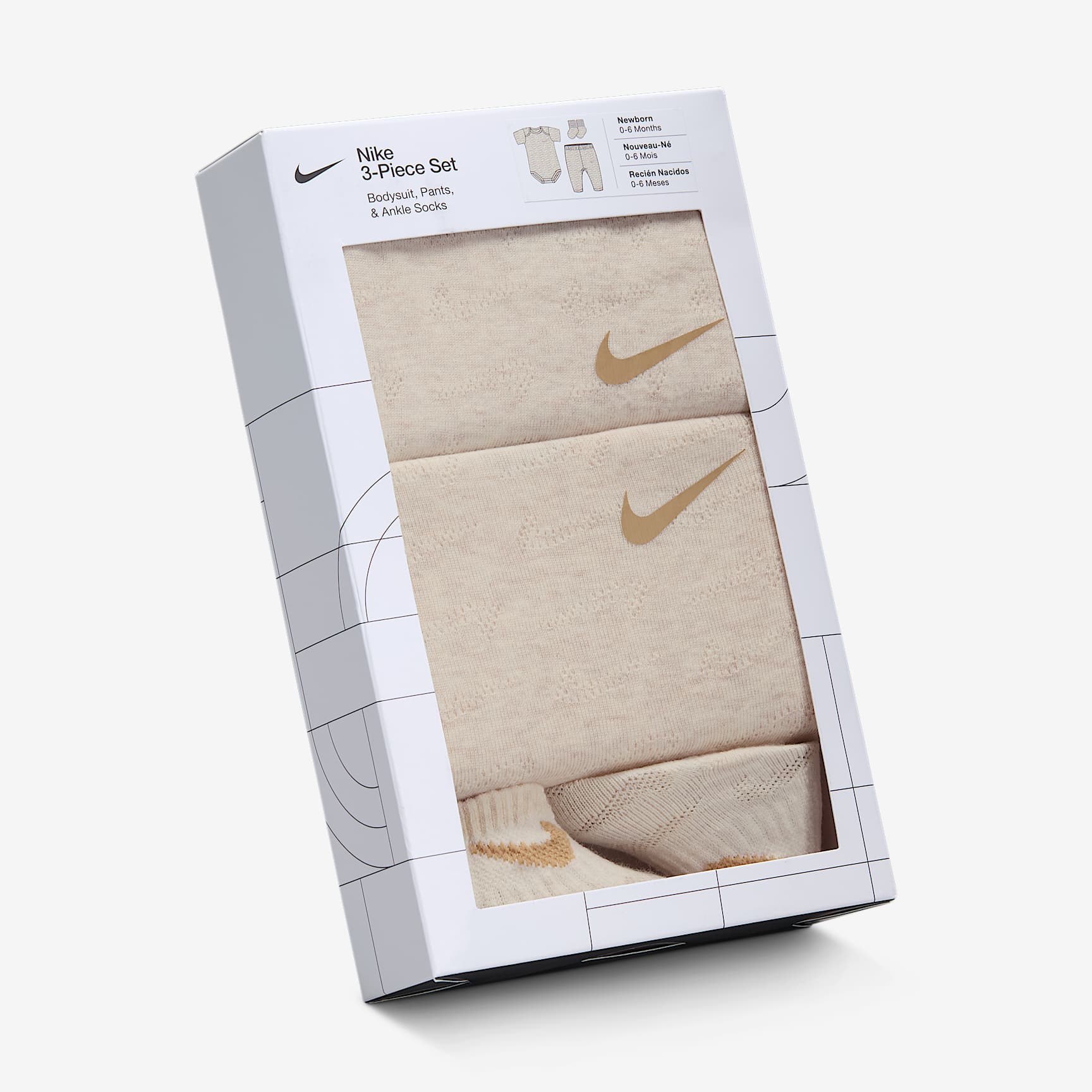 Nike Baby 3-Piece Pointelle Set