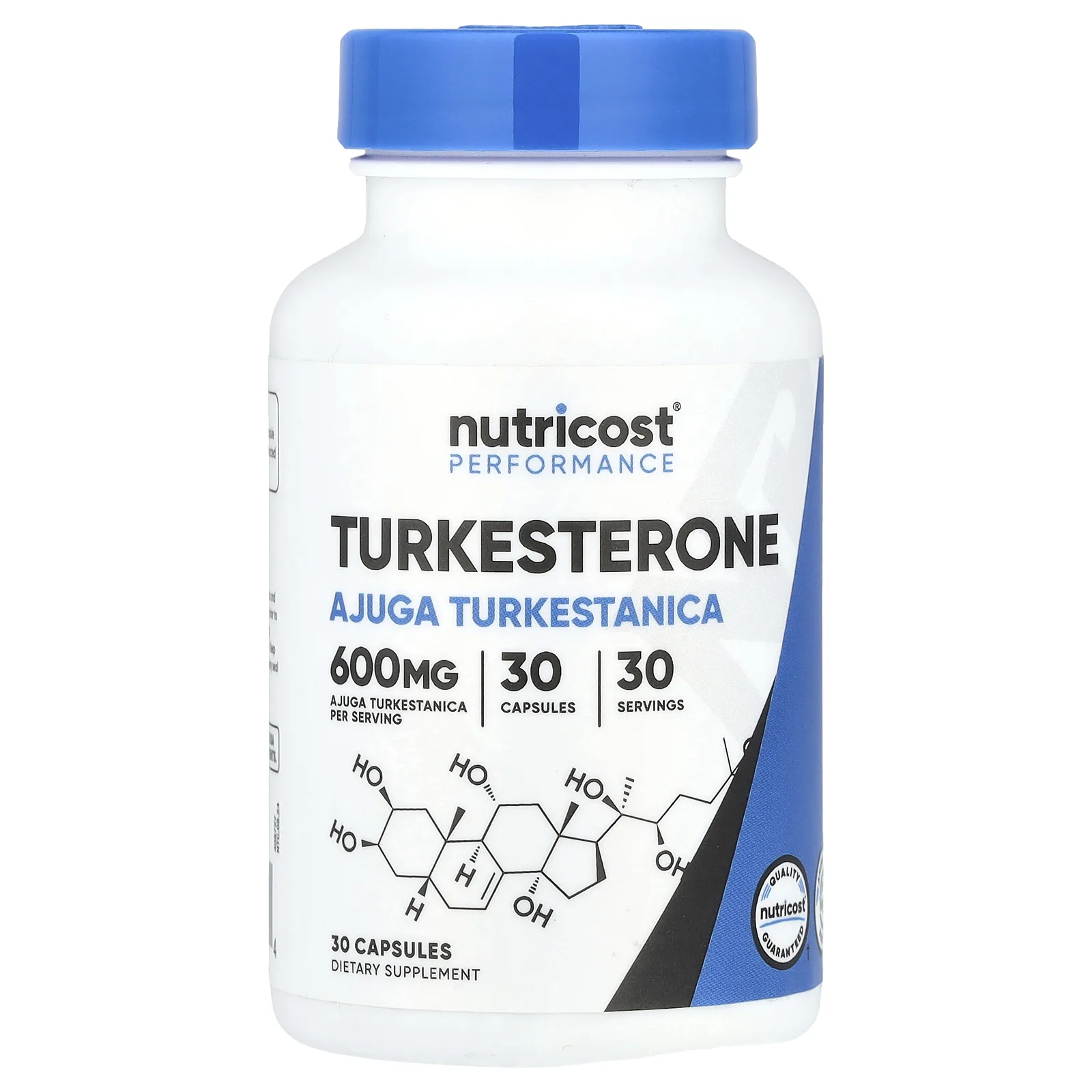 Nutricost, Performance, туркестерон, 30 капсул