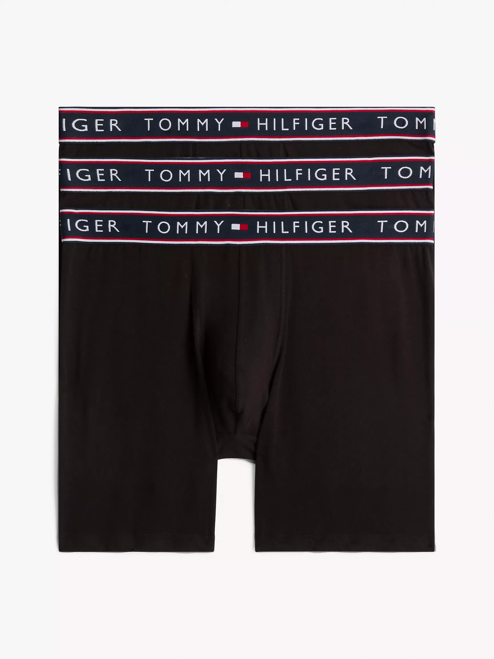 Мужское нижнее белье Tommy Hilfiger, Хлопковые эластичные боксеры-брифы (набор 3 шт.)