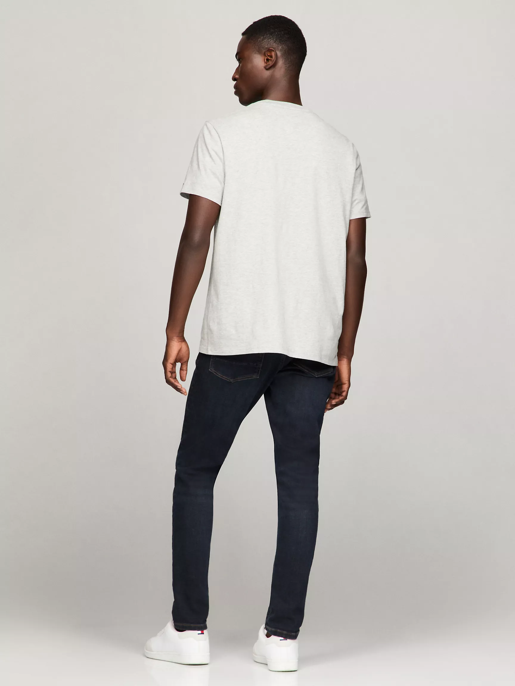 Мужская футболка Tommy Hilfiger, Футболка с университетским монограммным логотипом