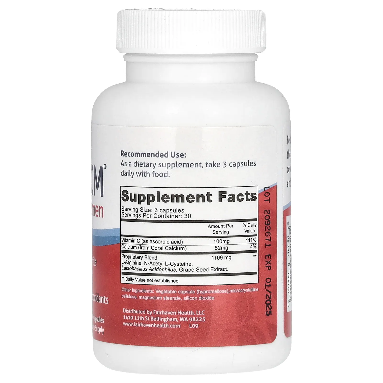 Fairhaven Health, FertileCM для женского здоровья, 90 капсул