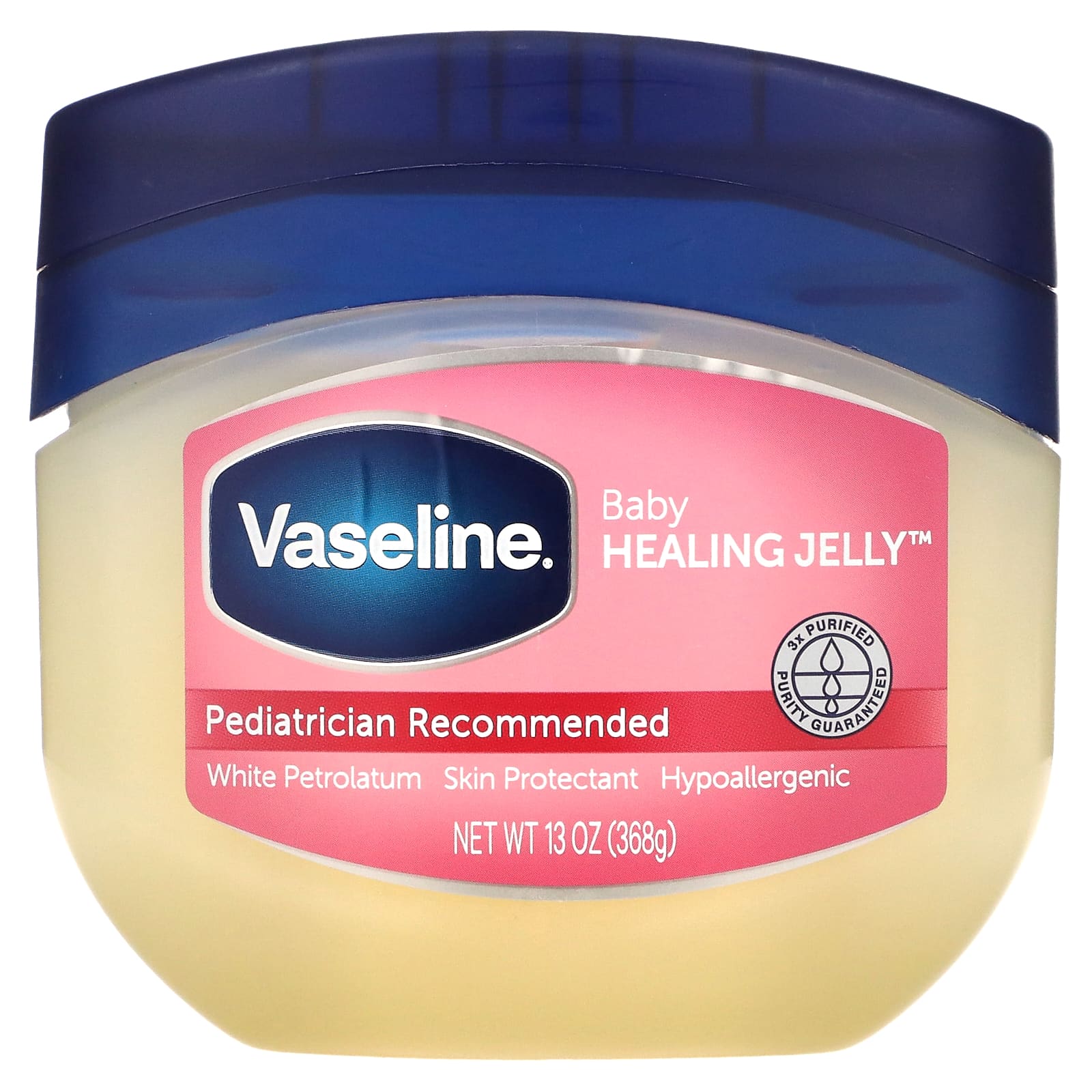 Vaseline, Мазь для защиты детской кожи Baby Healing Jelly, 368 г
