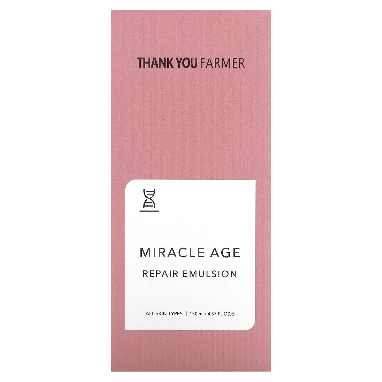 Thank You Farmer, Miracle Age, восстанавливающая эмульсия, 130 мл (4,57 жидк. унции)