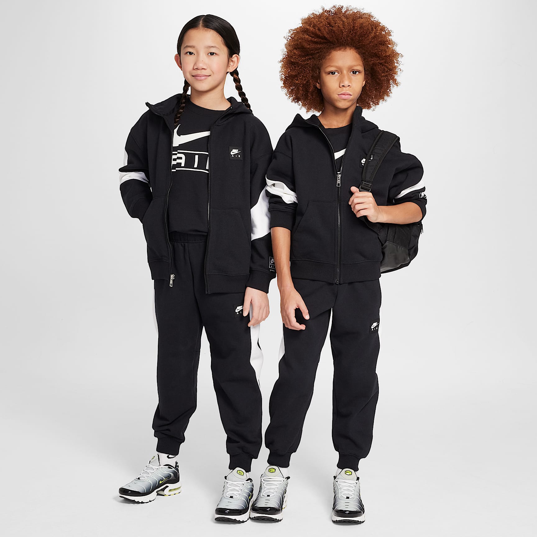 Nike Air Big Kids' Fleece Full-Zip Hoodie
