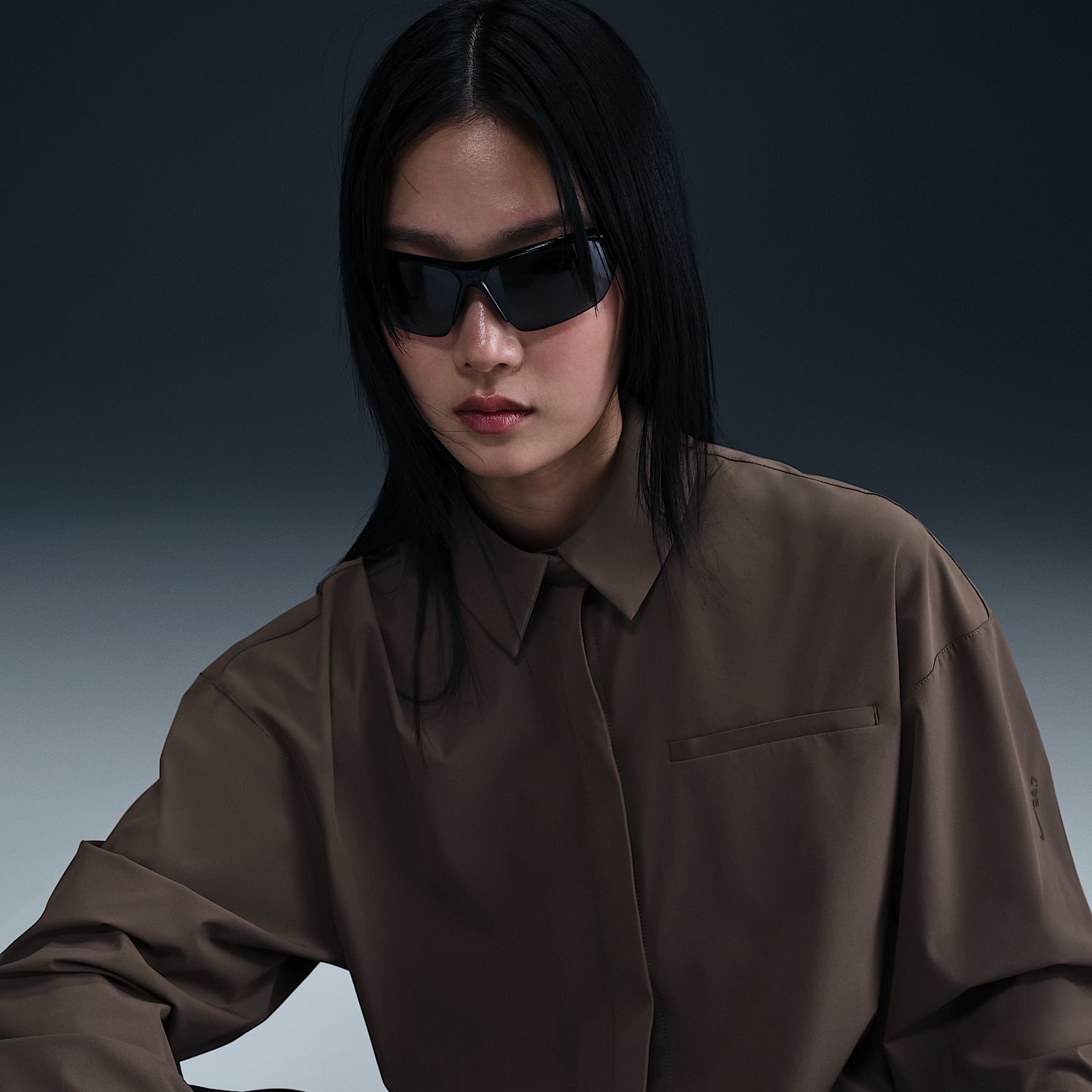 Nike 24.7 PerfectStretch Women's Dri-FIT Oversized Long-Sleeve Shirt