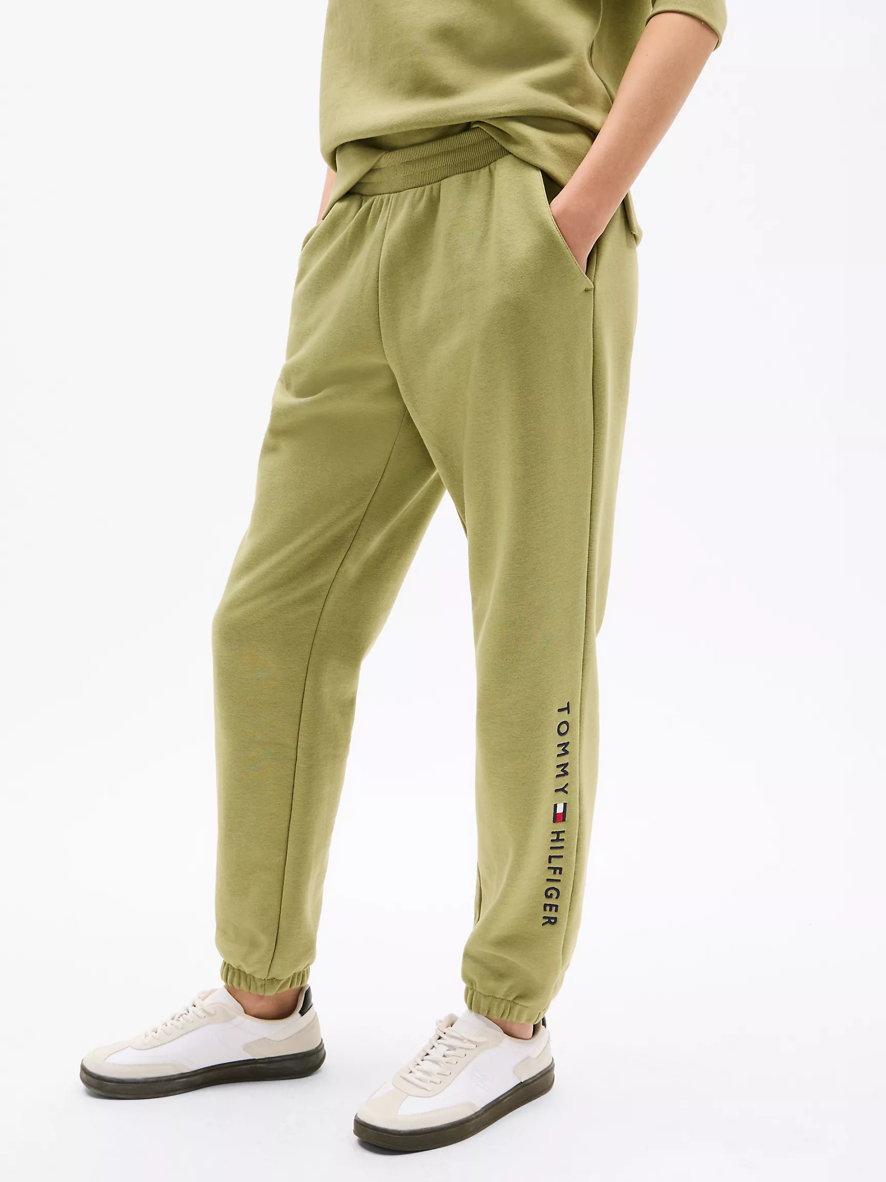 Женские брюки Tommy Hilfiger, Спортивные штаны с вышитым логотипом Tommy