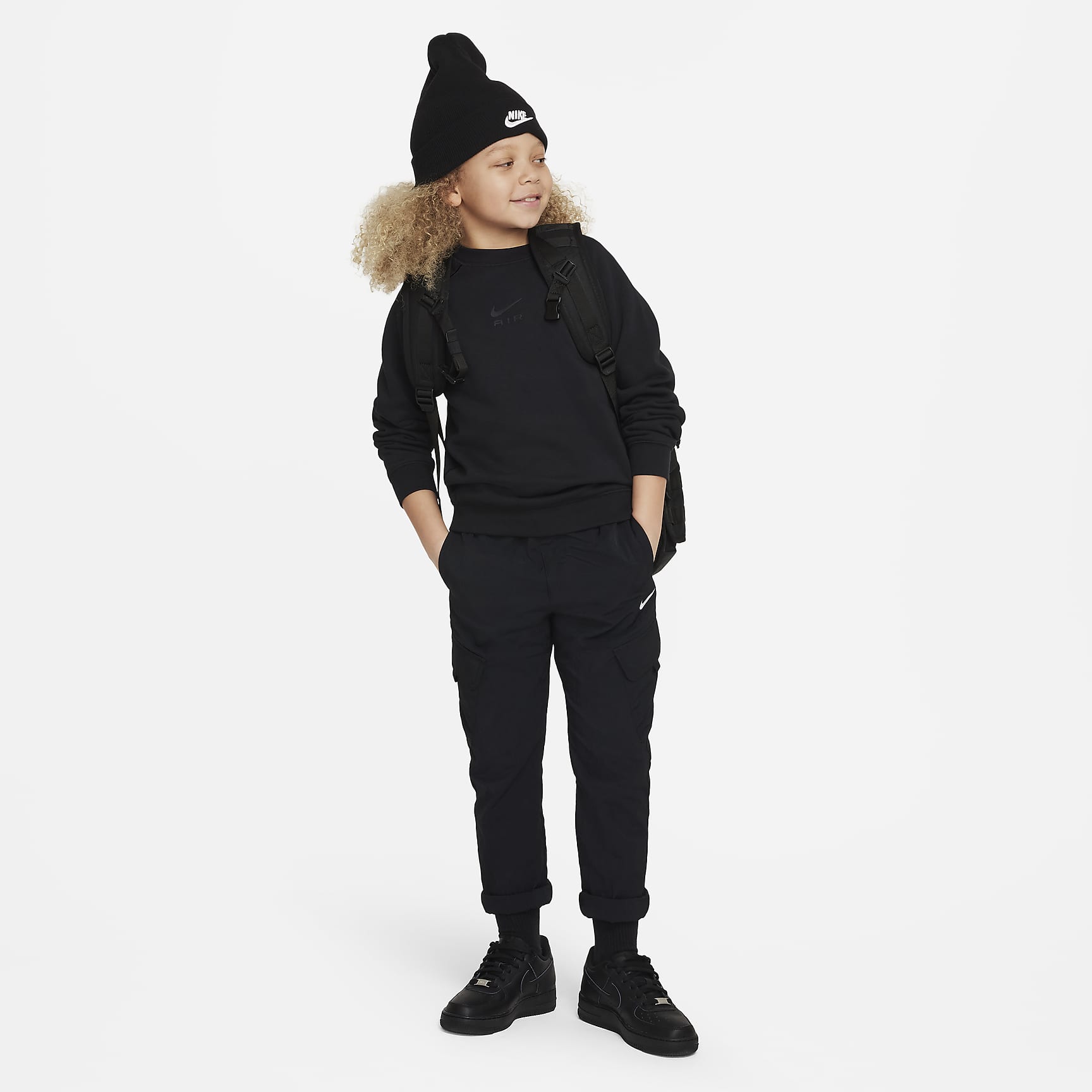 Nike Outdoor Play Big Kids' Woven Cargo Pants