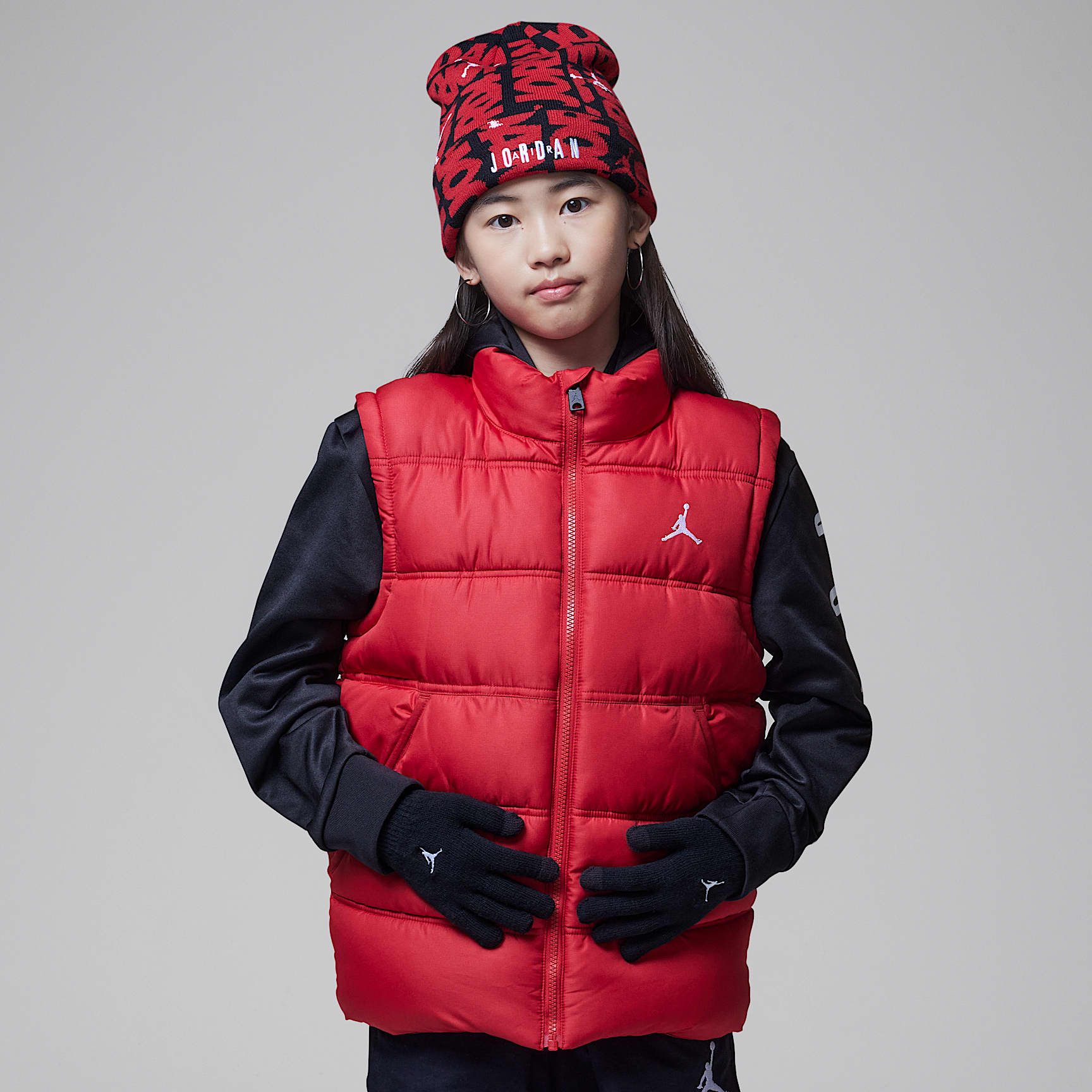 Jordan Big Kids' 2-Piece Beanie Set