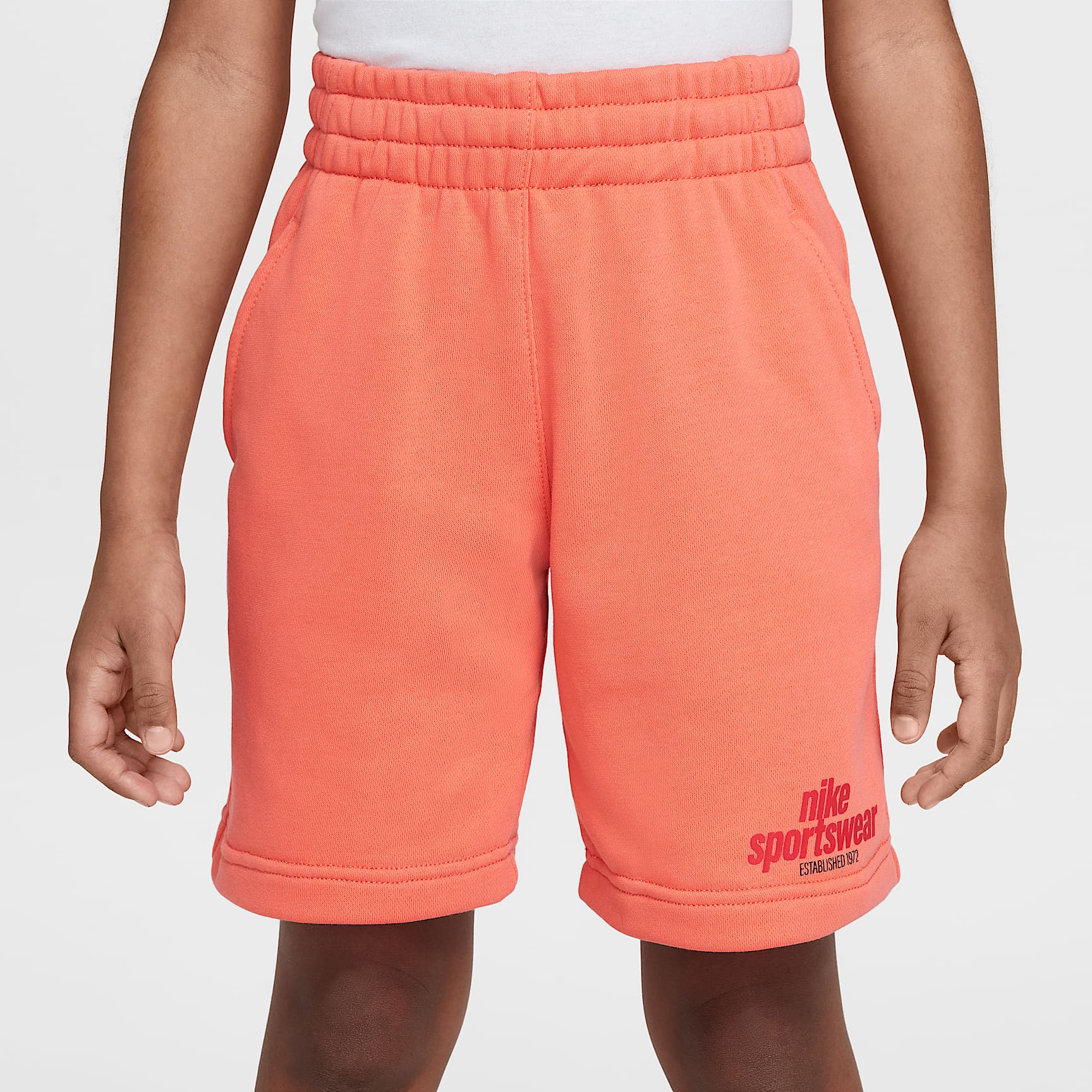 Nike Sportswear Club Big Kids' French Terry Shorts