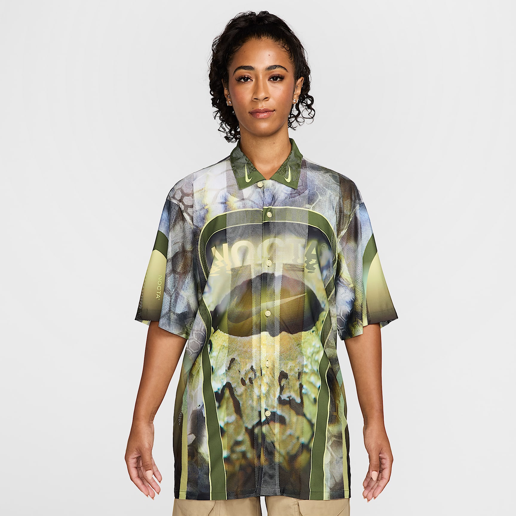 NOCTA Opal Men's Button-Down Short-Sleeve Top