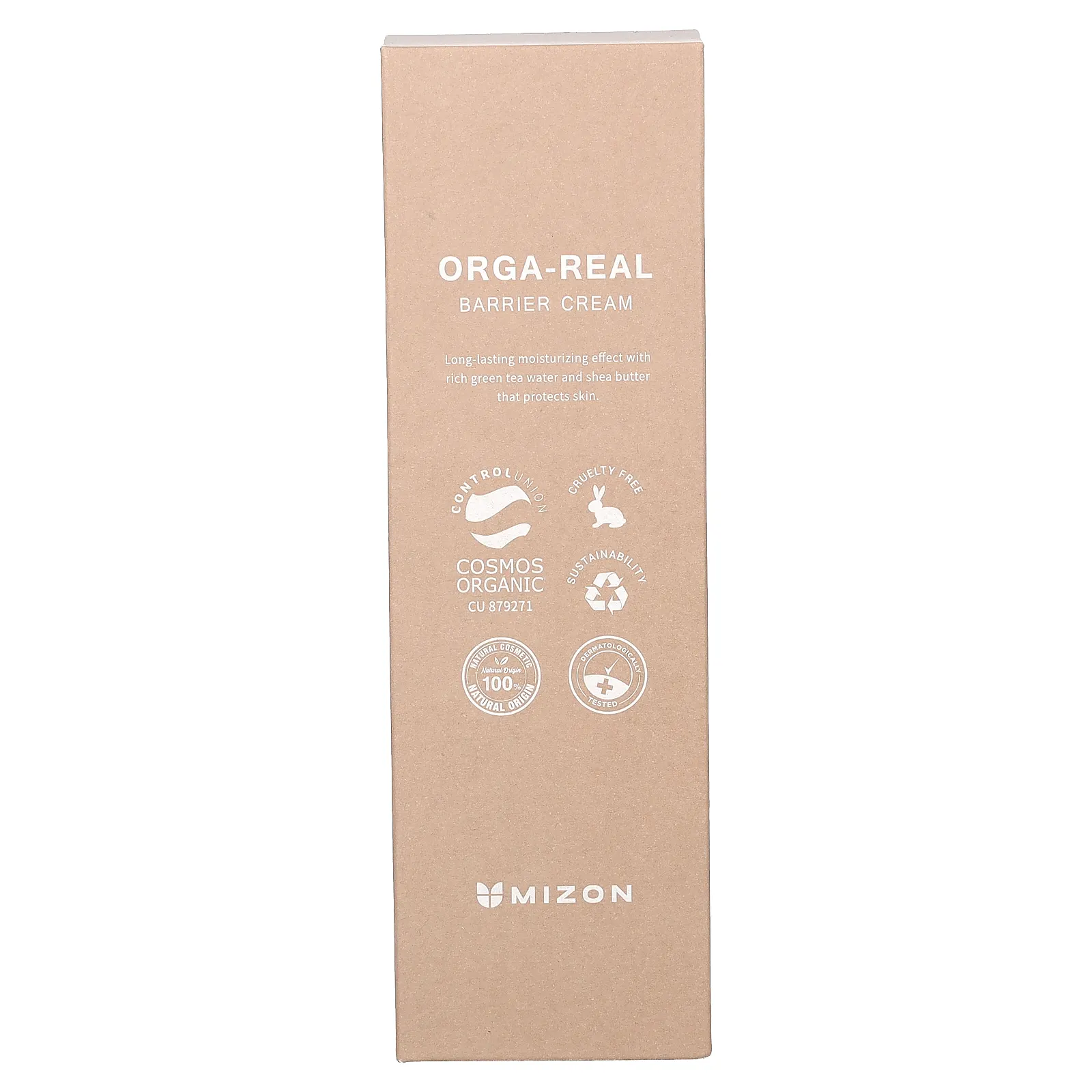 Mizon, Orga-Real Barrier, крем для лица, 100 мл (3,38 жидк. унции)