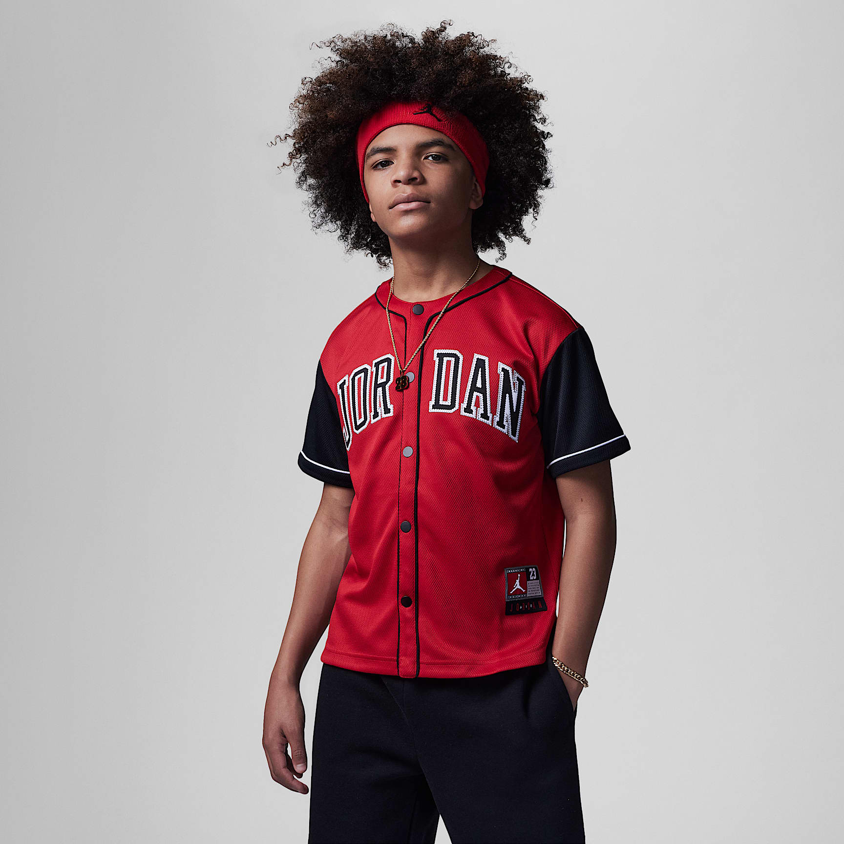 Jordan Big Kids' Baseball Jersey