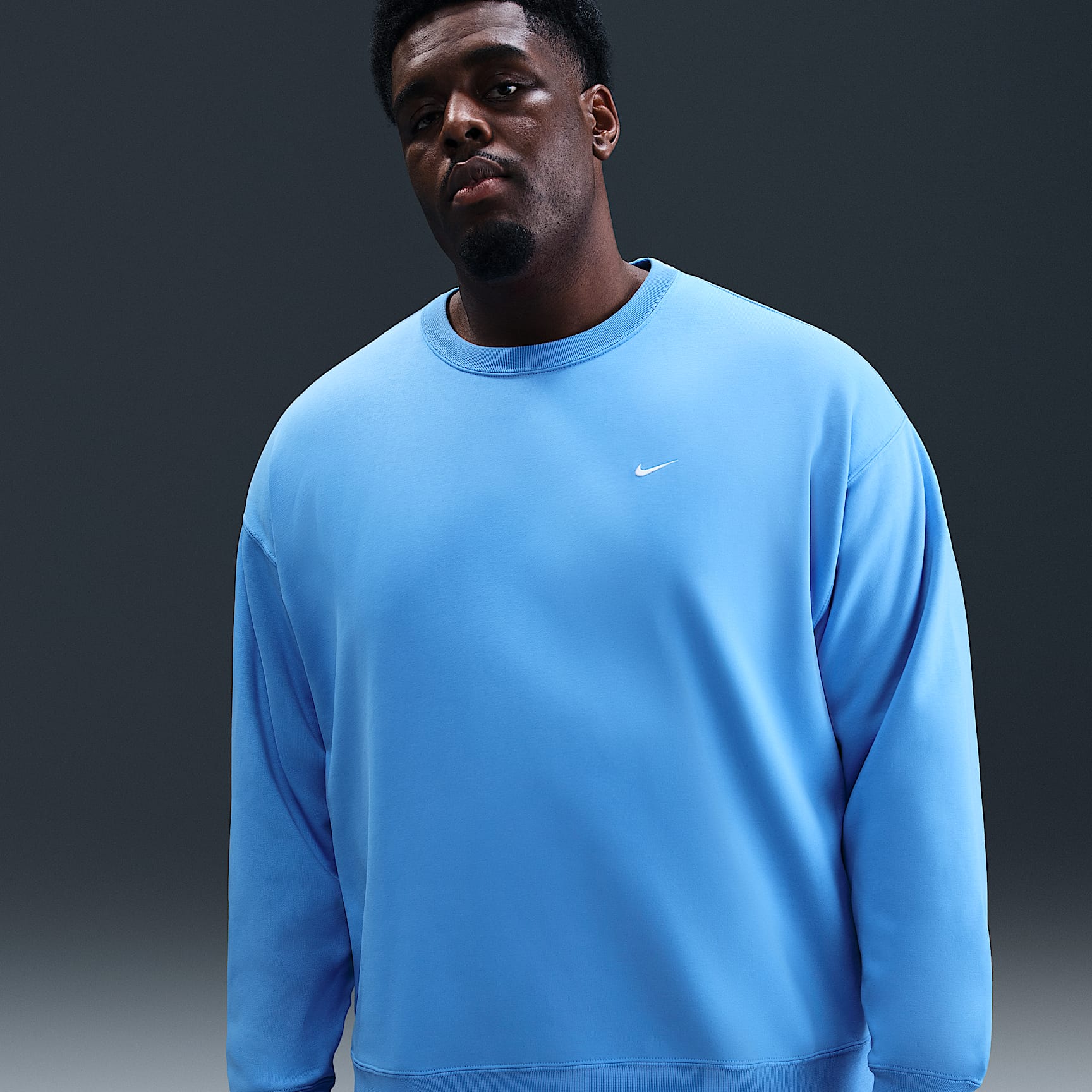 Nike Solo Swoosh Men's Fleece Crew