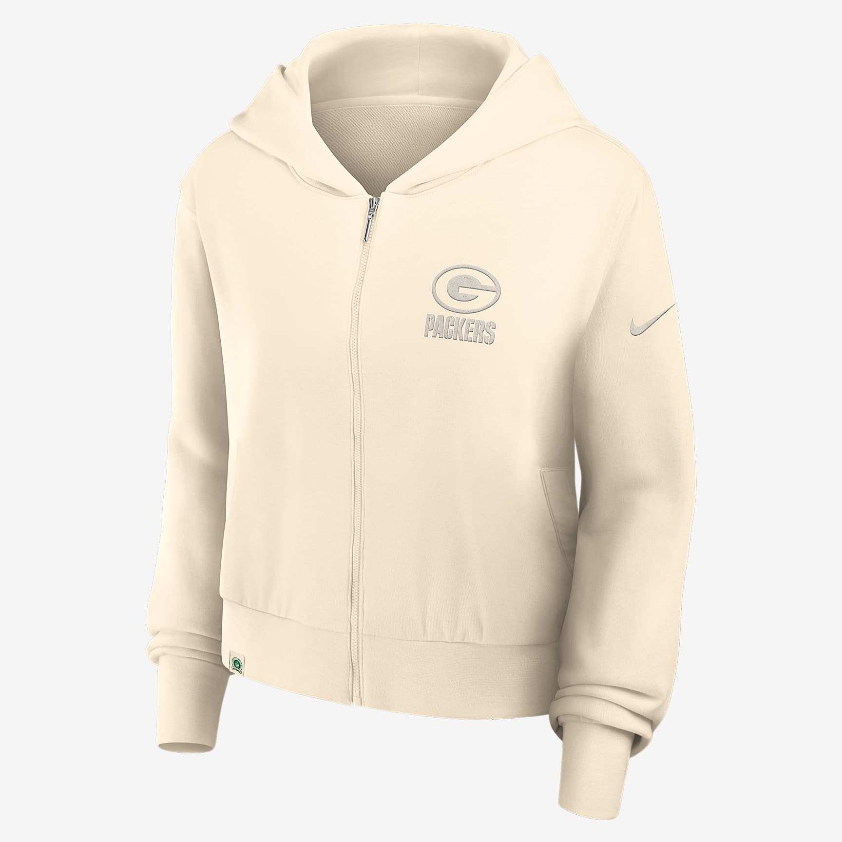 Green Bay Packers Established Women’s Nike NFL Full-Zip Hoodie
