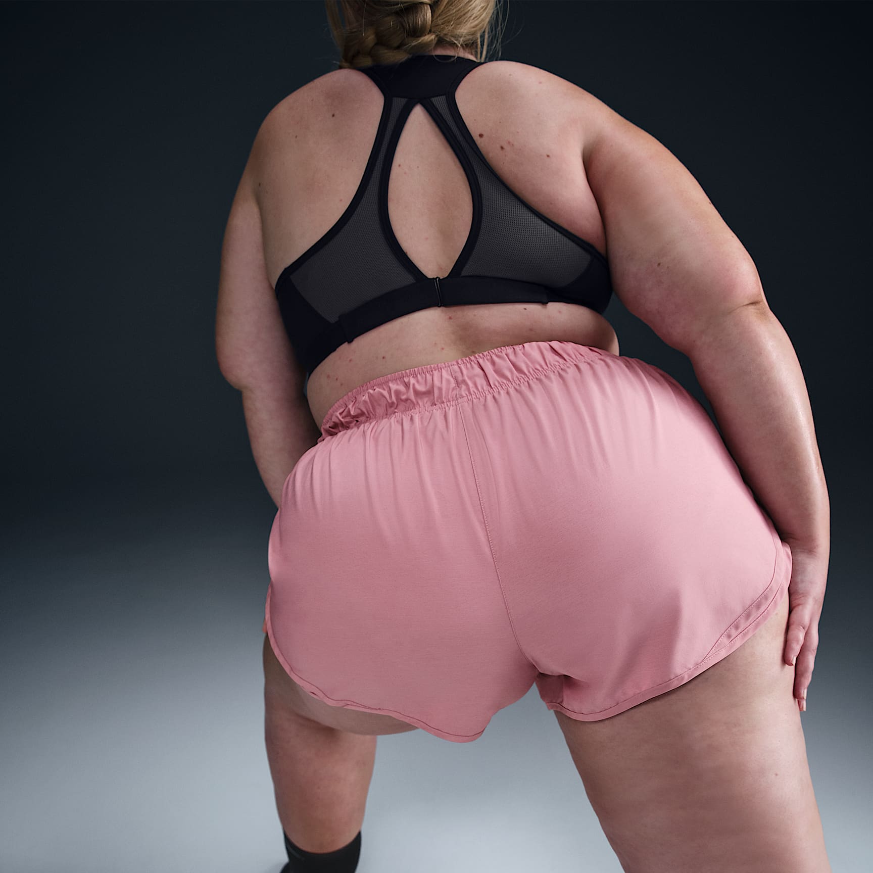 Nike Tempo Women's Dri-FIT Mid-Rise 3" Brief-Lined Running Shorts (Plus Size)