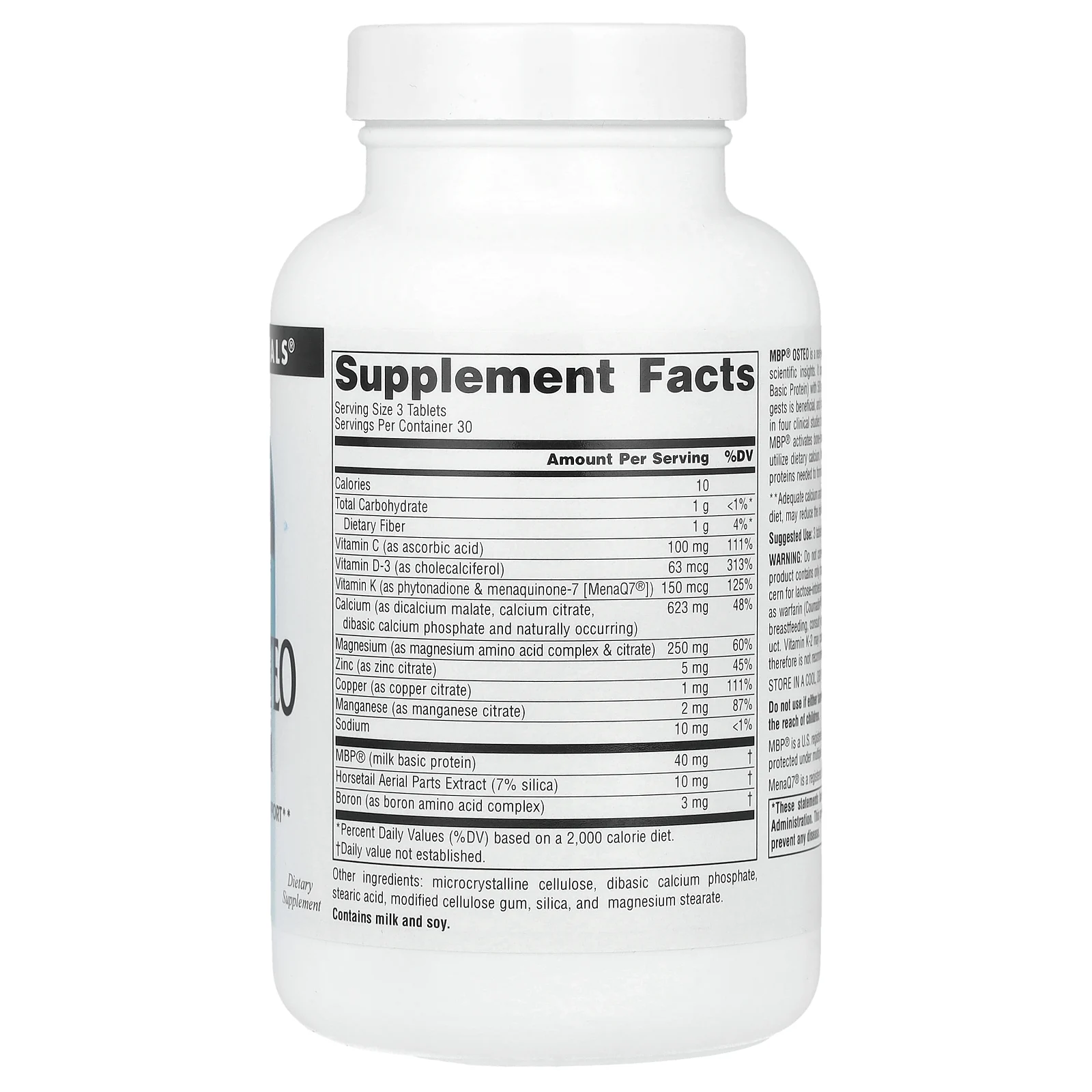 Source Naturals, MBPÂ® Osteo Tabs,  90T