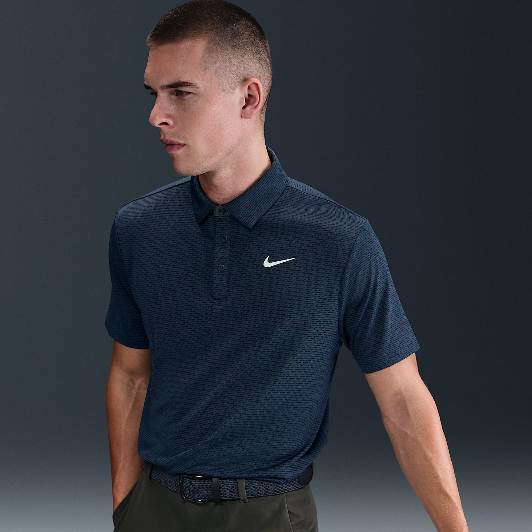 Nike Tour Men's Dri-FIT Textured Golf Polo