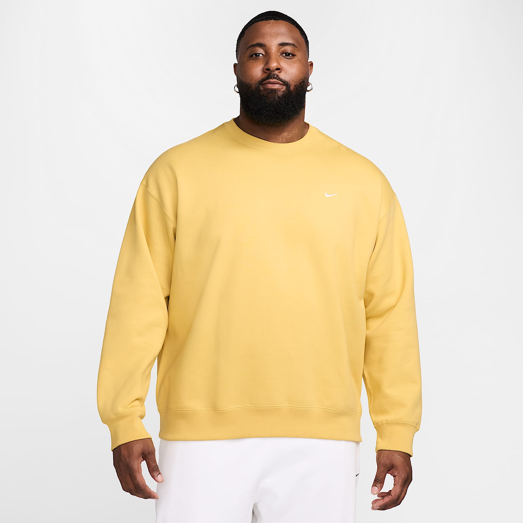 Nike Solo Swoosh Men's Fleece Crew