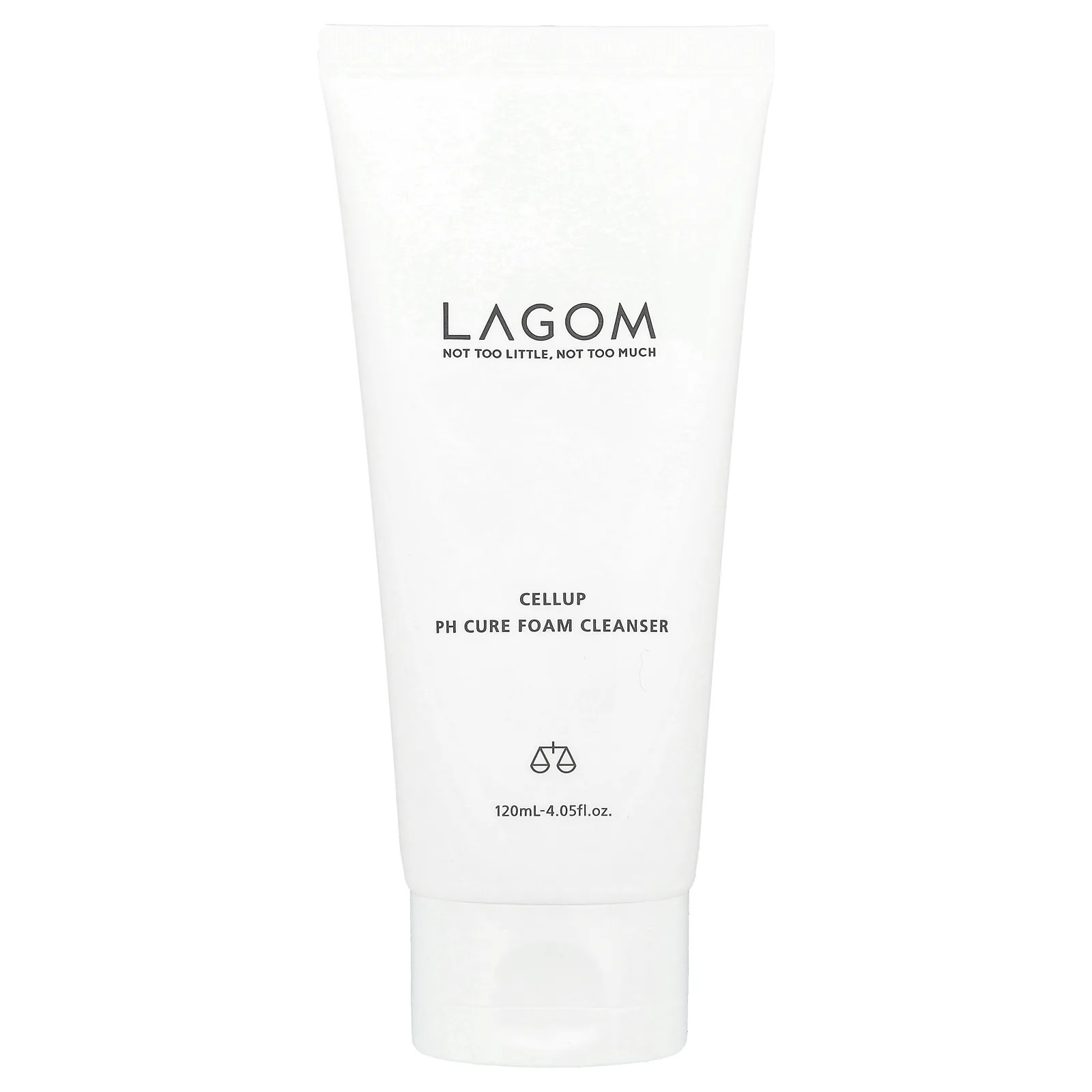 LAGOM, Cellup pH Cure Очищающая пенка, 120 мл (4,05 жидк. Унции)