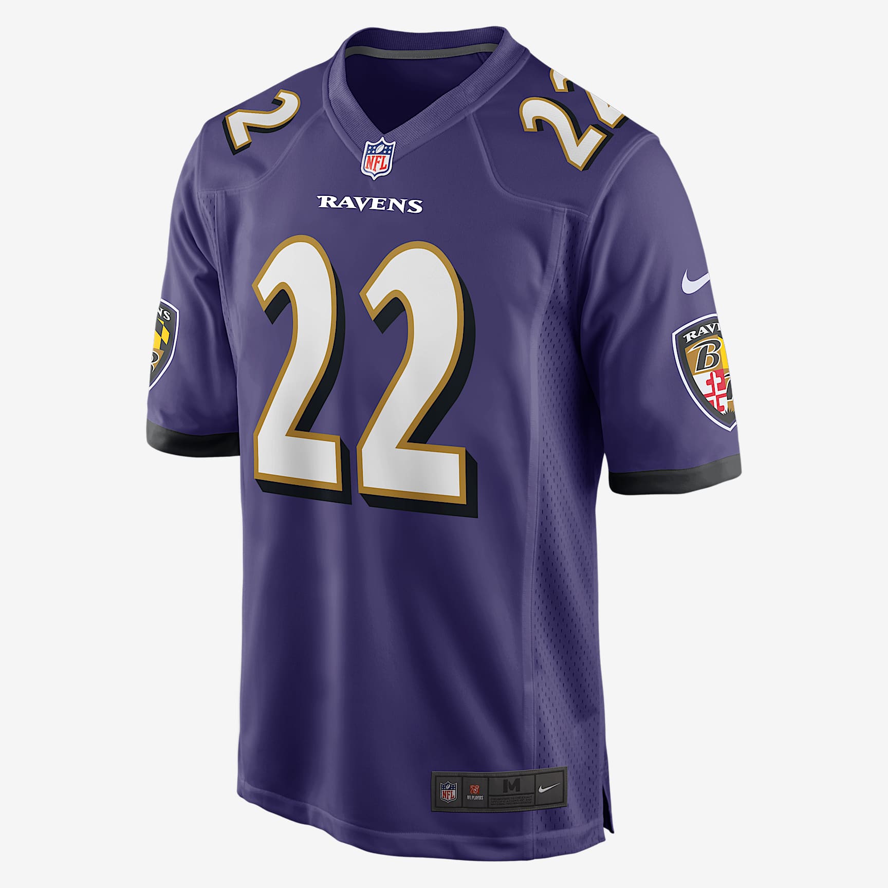 Derrick Henry Baltimore Ravens Men's Nike NFL Game Football Jersey