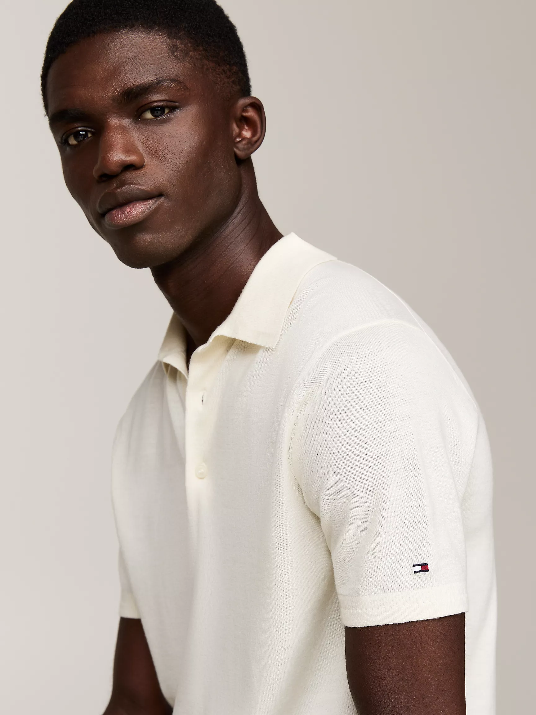 Мужской свитер Tommy Hilfiger, Полосвитер из мериносовой шерсти