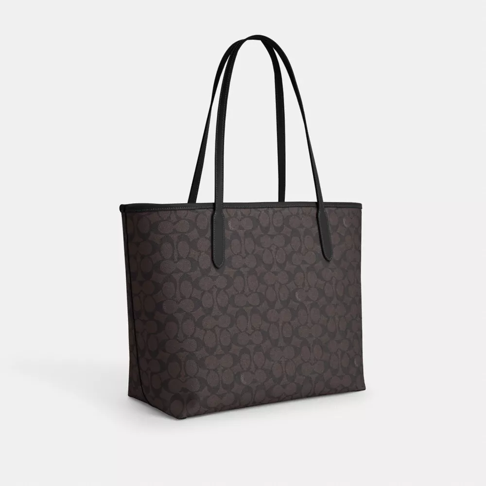 Сумка COACH City Tote Bag In Signature Canvas