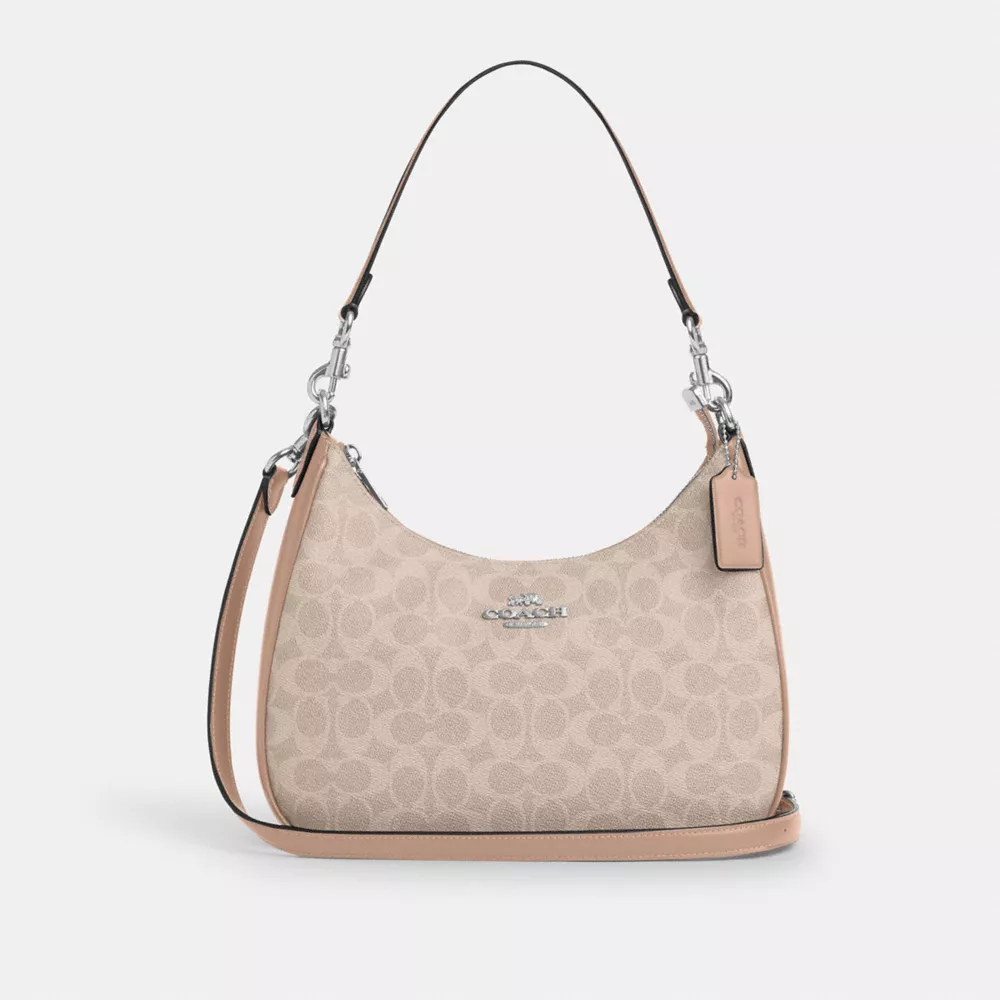 Сумка COACH Teri Hobo Bag In Signature Canvas