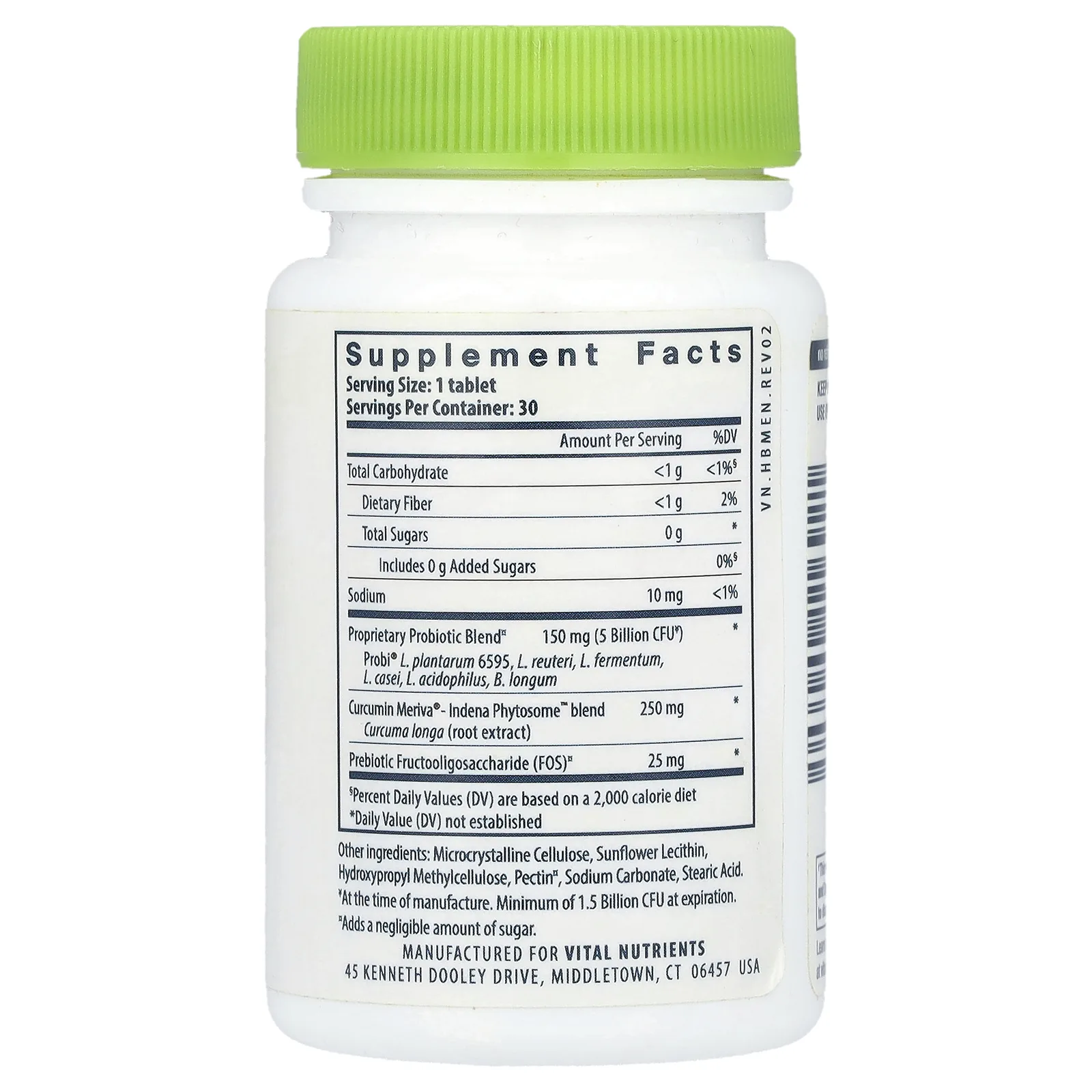 Hyperbiotics, PRO-Men со смесью куркумина Indena Phytosome ™, 5 млрд КОЕ, 30 таблеток с замедленным высвобождением