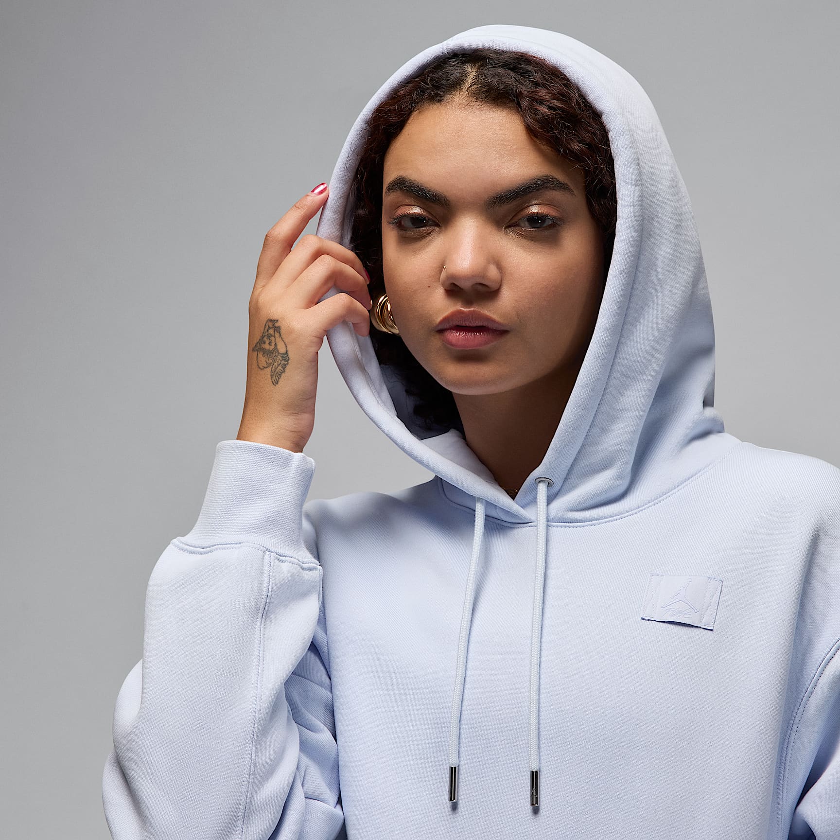 Jordan Flight Fleece Women's Satin-Lined Pullover Hoodie