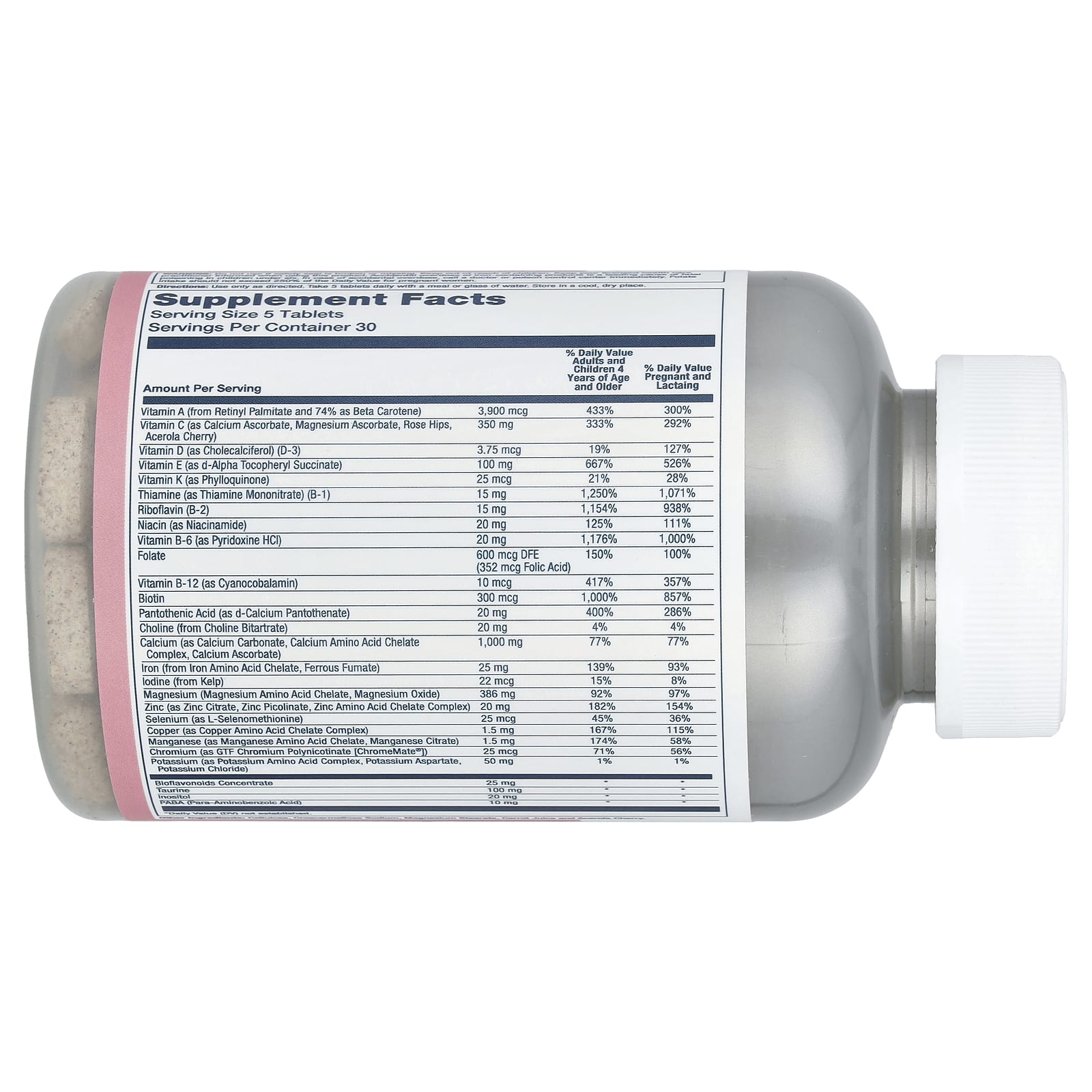 Solaray, Пренатальный мультивитамин, 150 таблеток