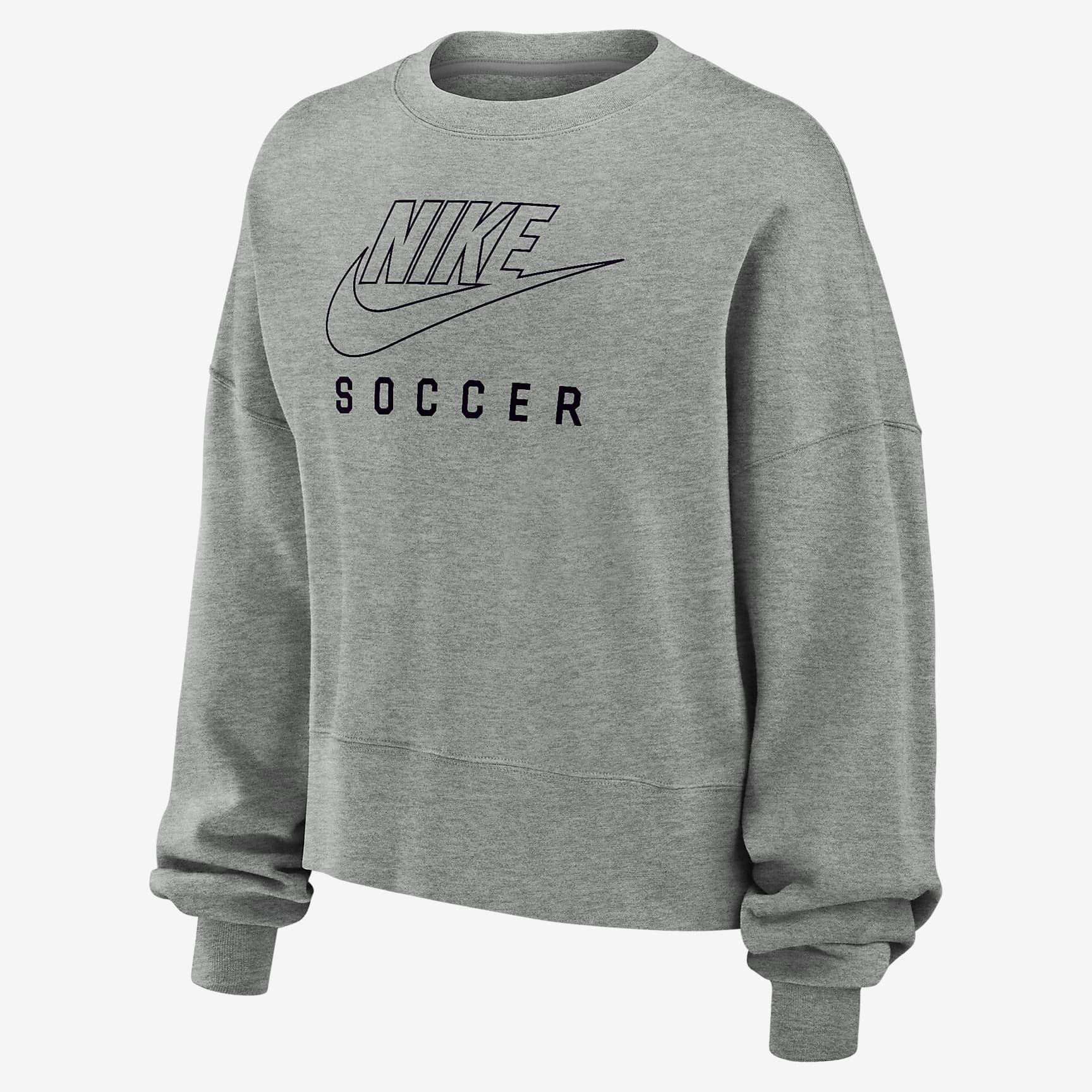Nike Phoenix Fleece Women's Soccer Crew-Neck Sweatshirt
