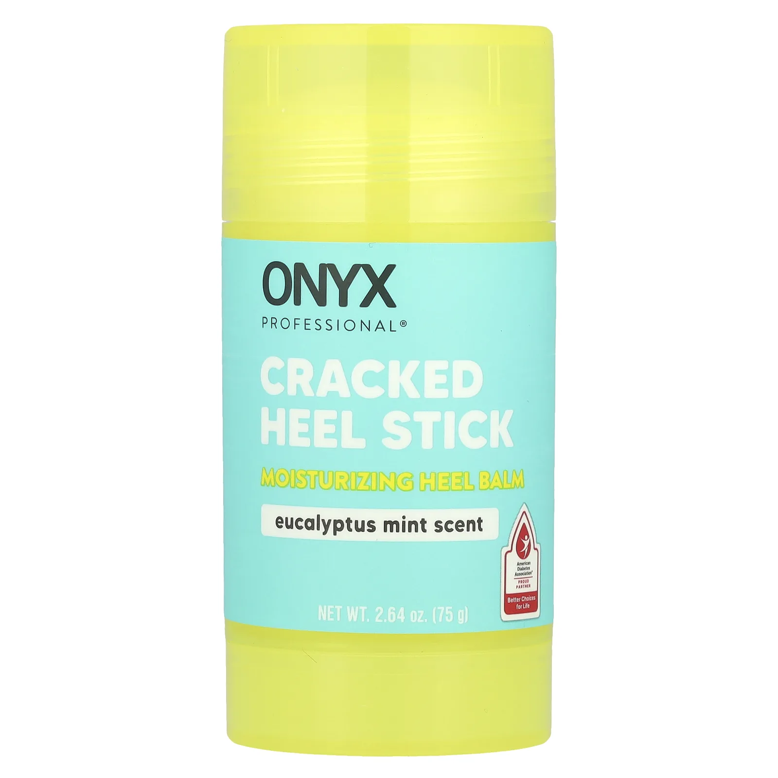 Onyx Professional, Увлажняющий карандаш для пяток, эвкалипт и мята, 75 г (2,64 унции)