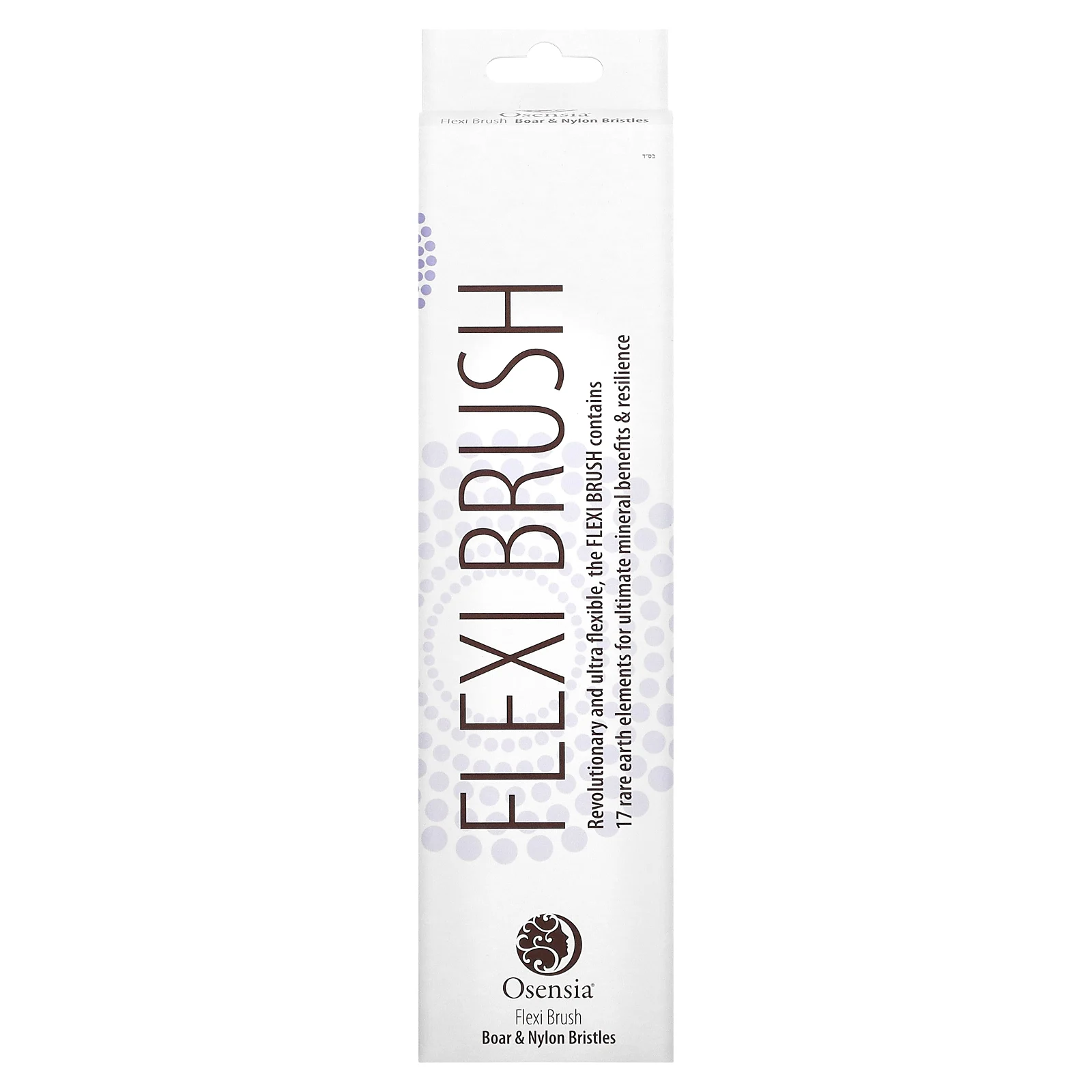 Osensia, Flexi Brush, щетина из кабана и нейлона, 1 шт.