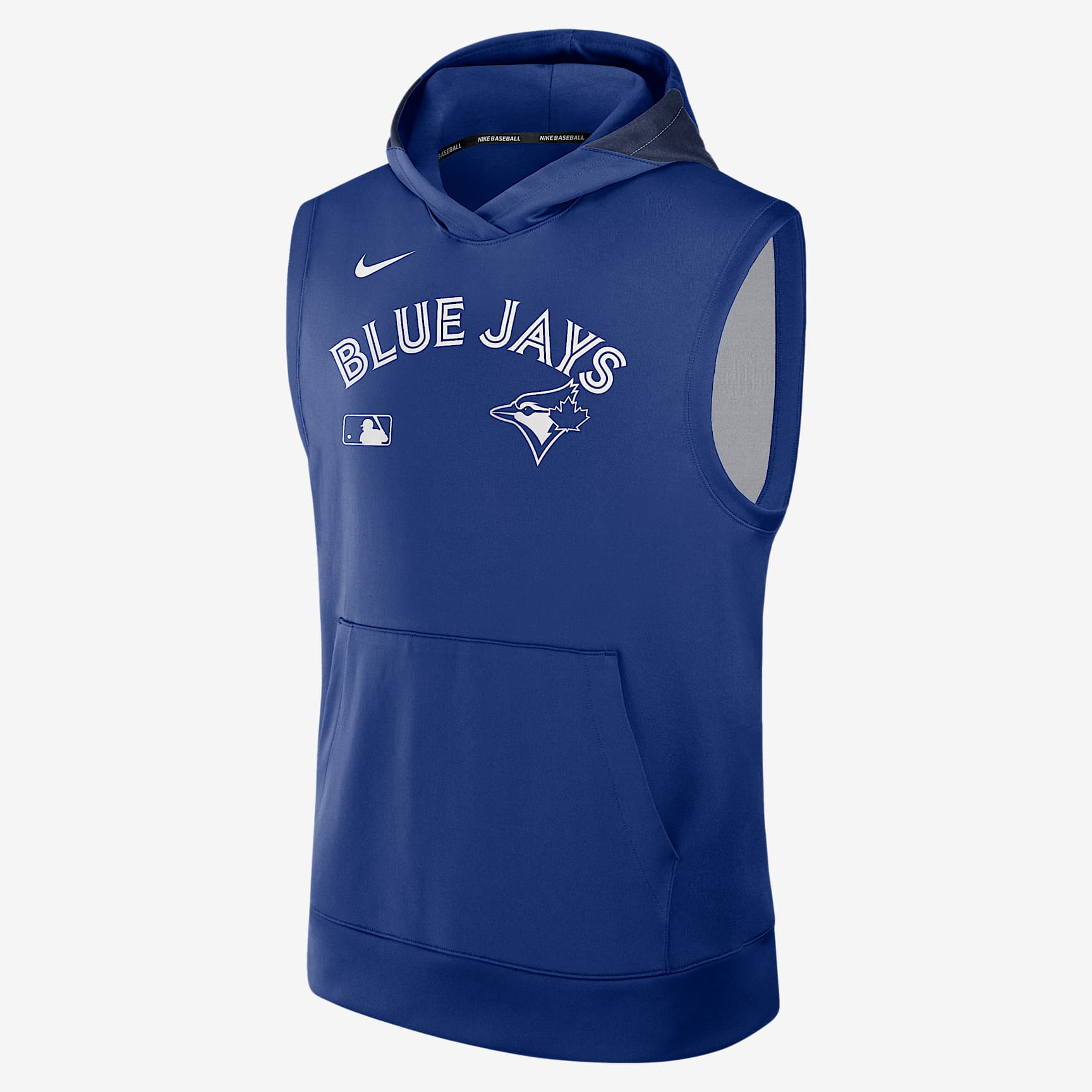 Toronto Blue Jays Authentic Collection Men’s Nike Dri-FIT MLB Sleeveless Pullover Hoodie