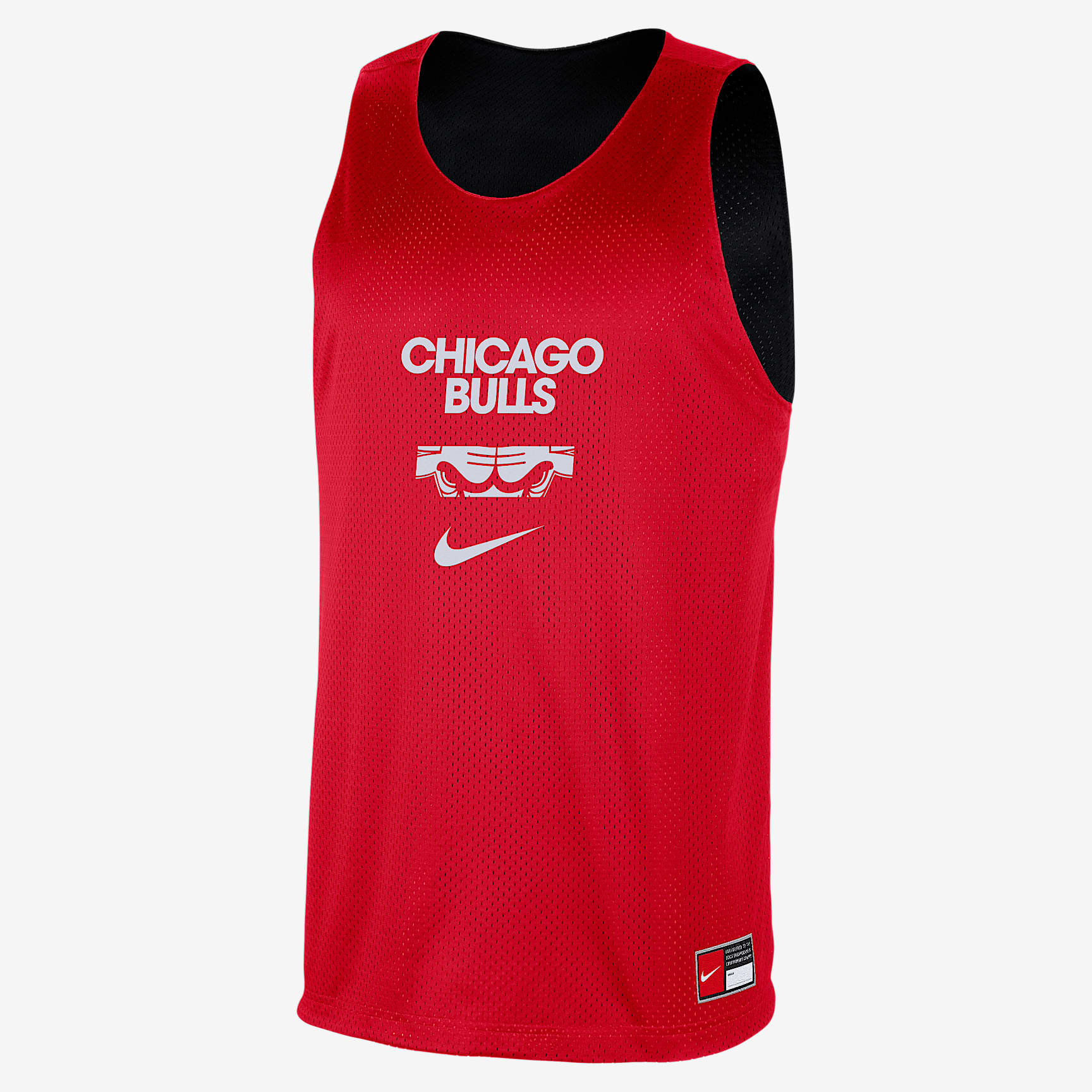 Chicago Bulls Courtside Men's Nike NBA Mesh Practice Jersey