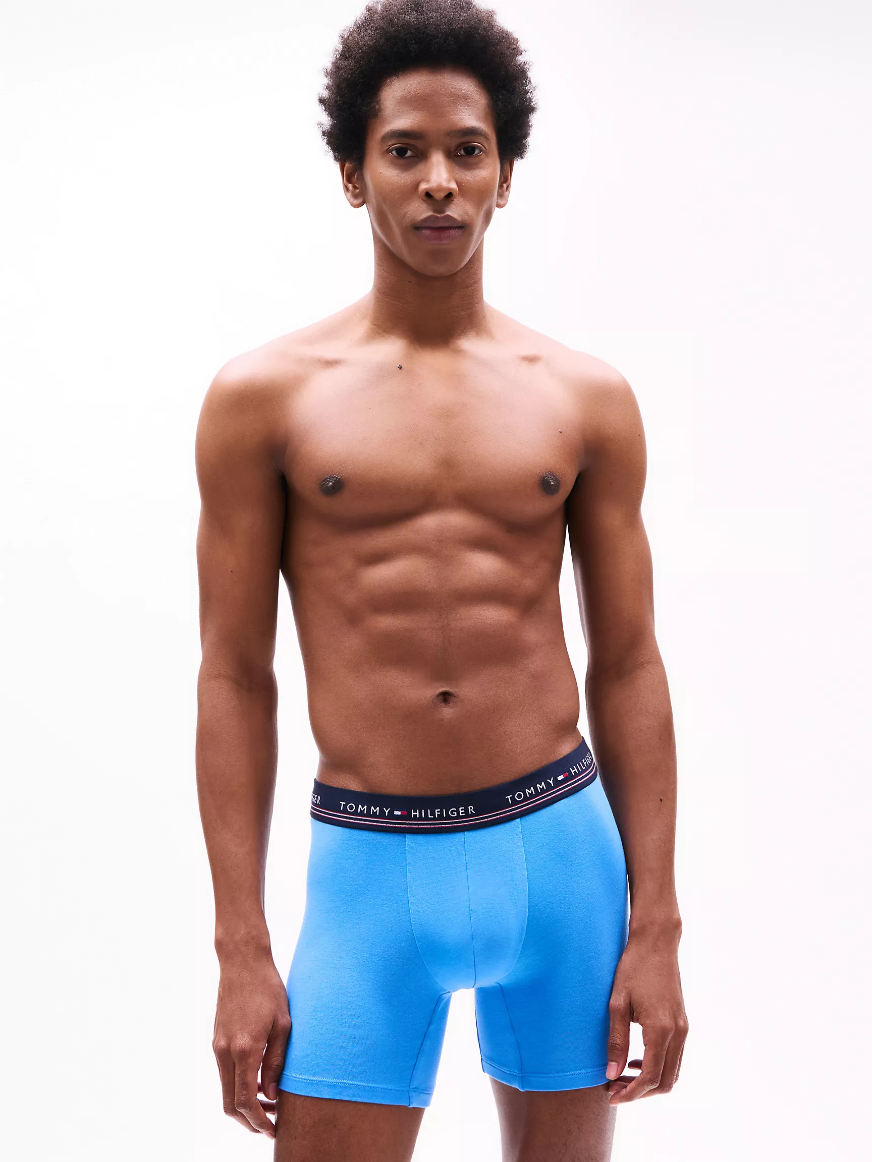 Мужское нижнее белье Tommy Hilfiger, Эластичные боксеры-брифы из модала (набор 3 шт.)