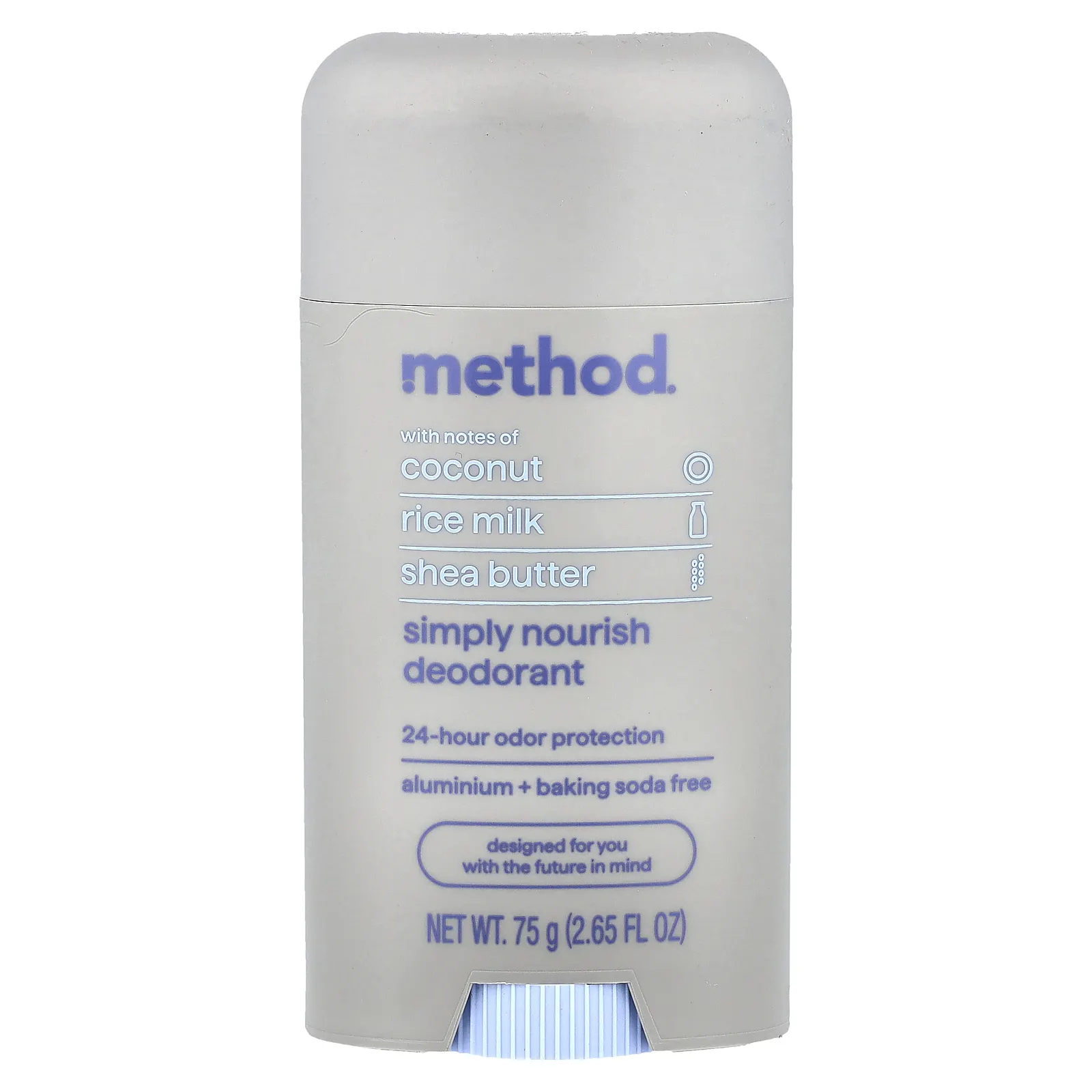 Method, Дезодорант, Simply Nourish, 75 г (2,65 жидк. Унции)